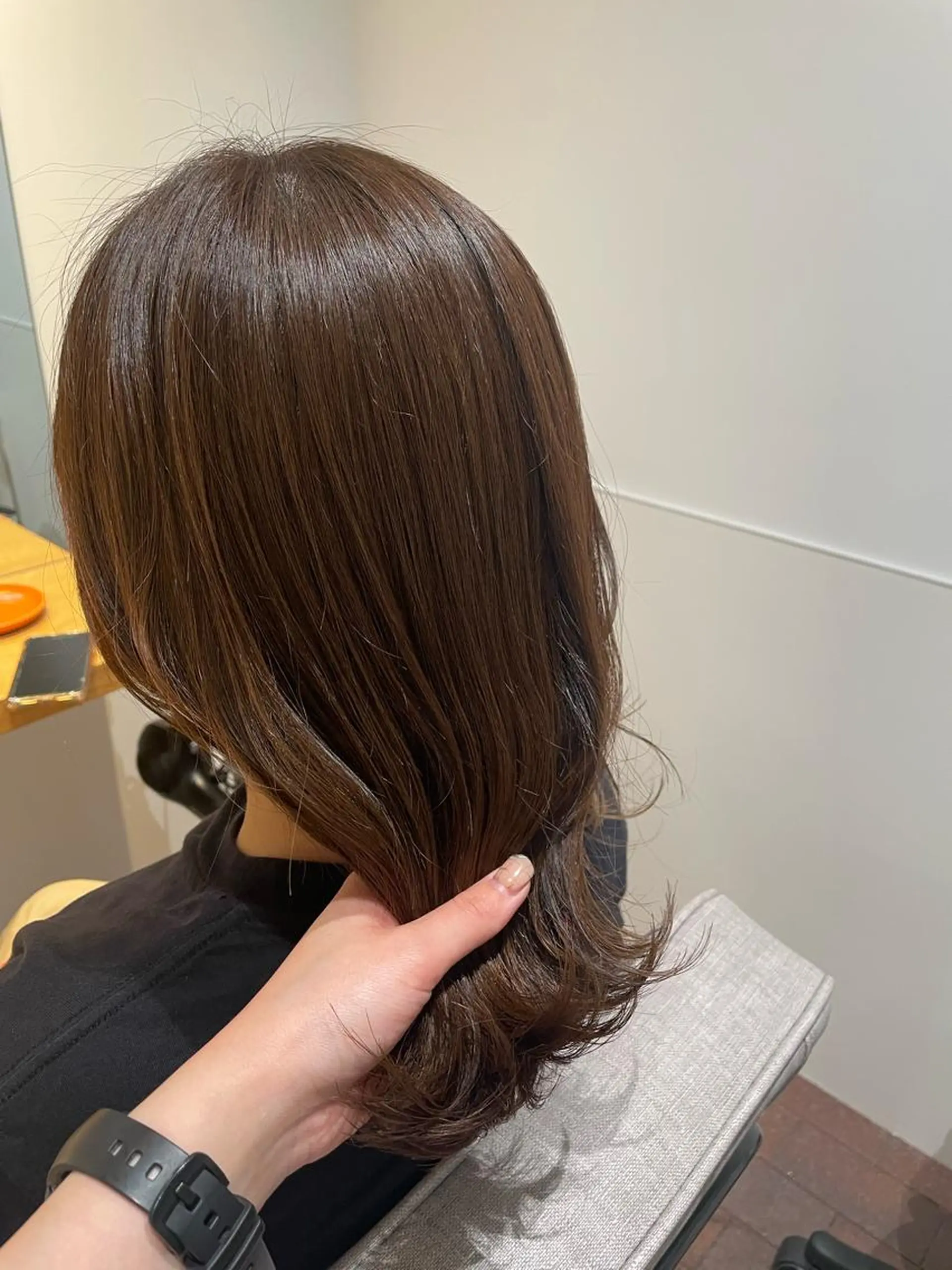 ミディアム カラー gotoday shaire saron所属・miu. ボブ/透け感カラーのヘアスタイル