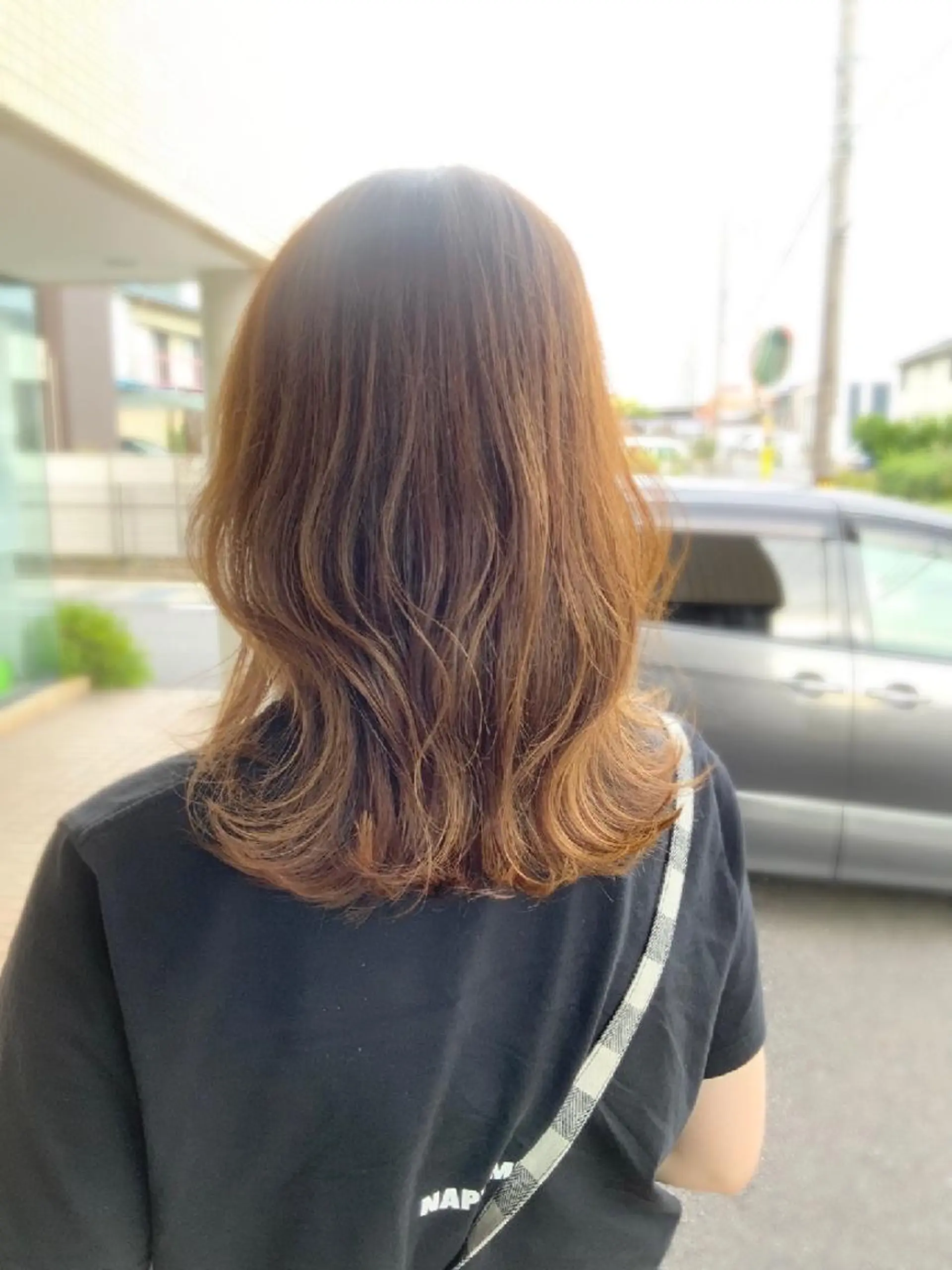 カラー ベージュカラー 堀 望美のヘアスタイル