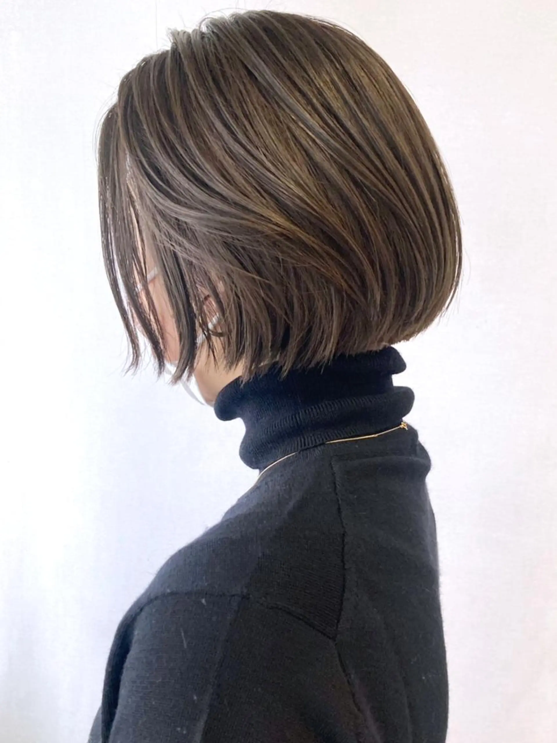 ショート カラー パーマ ヘアアレンジ ボブ ITbyALBUM 浦和店のヘアスタイル