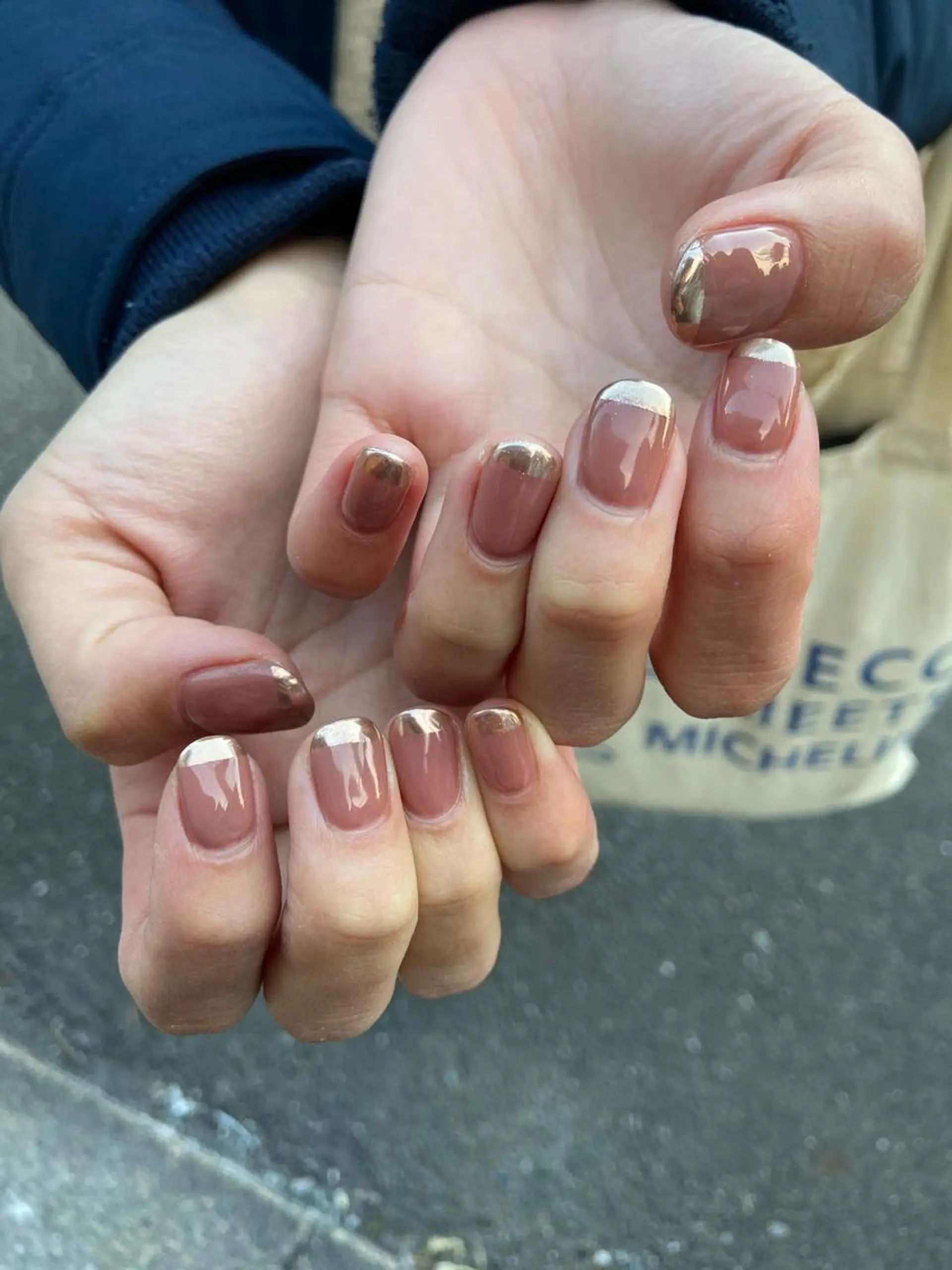 ネイル アートネイル フレンチネイル ミラーネイル ニュアンスネイル . unffのネイルデザイン