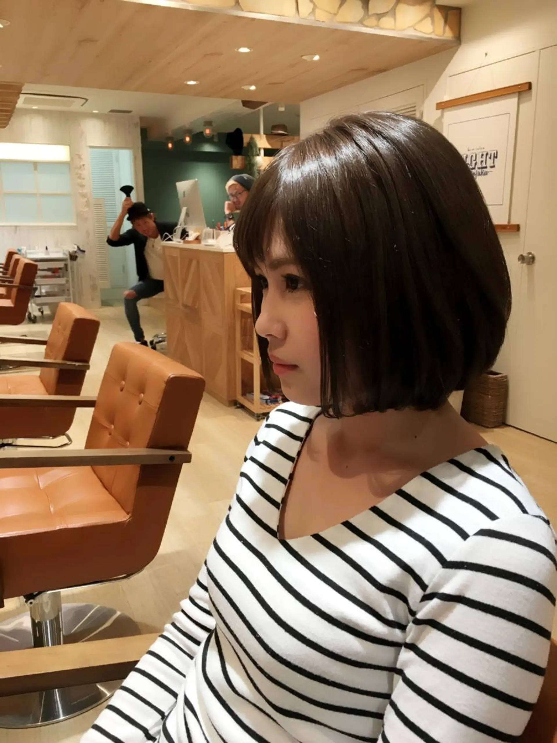 ショート ボブ 南都 良太のヘアスタイル