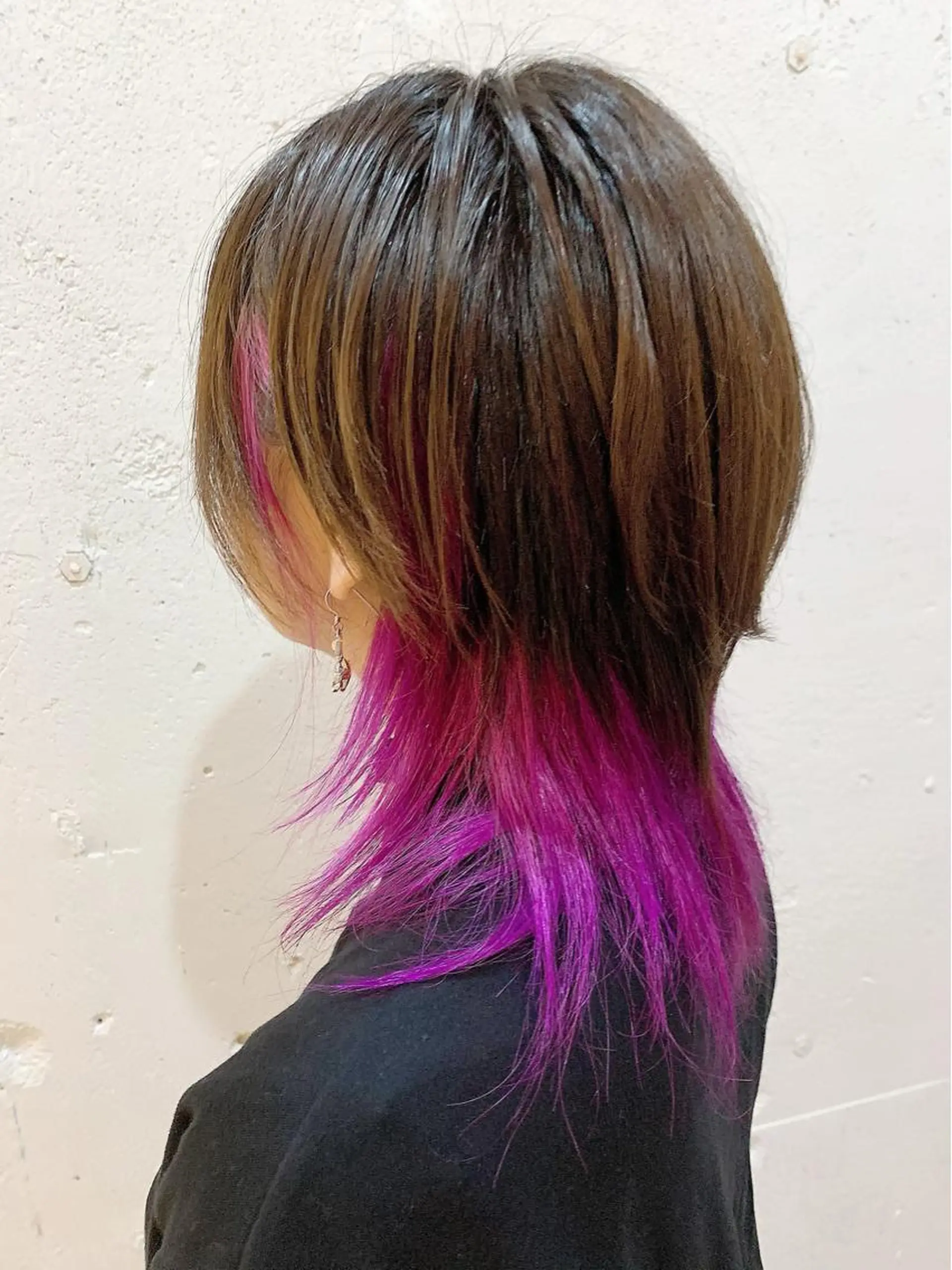 ミディアム カラー ハイレイヤー レイヤーカット ヘアカラー トリートメント 💛丁寧さNo.🥇 🧸片山智裕💛のヘアスタイル