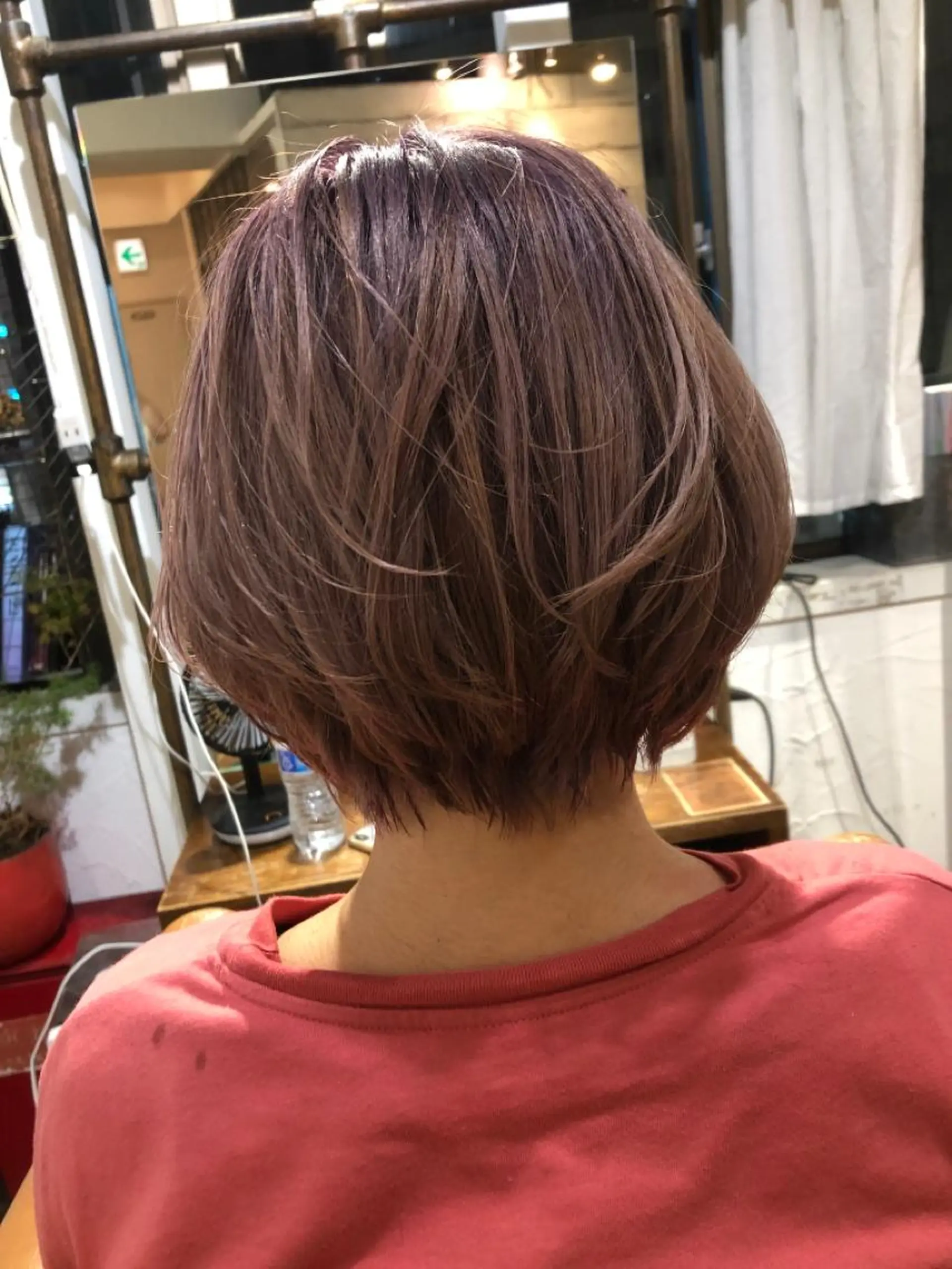 ショート カラー クオーレ hairのヘアスタイル
