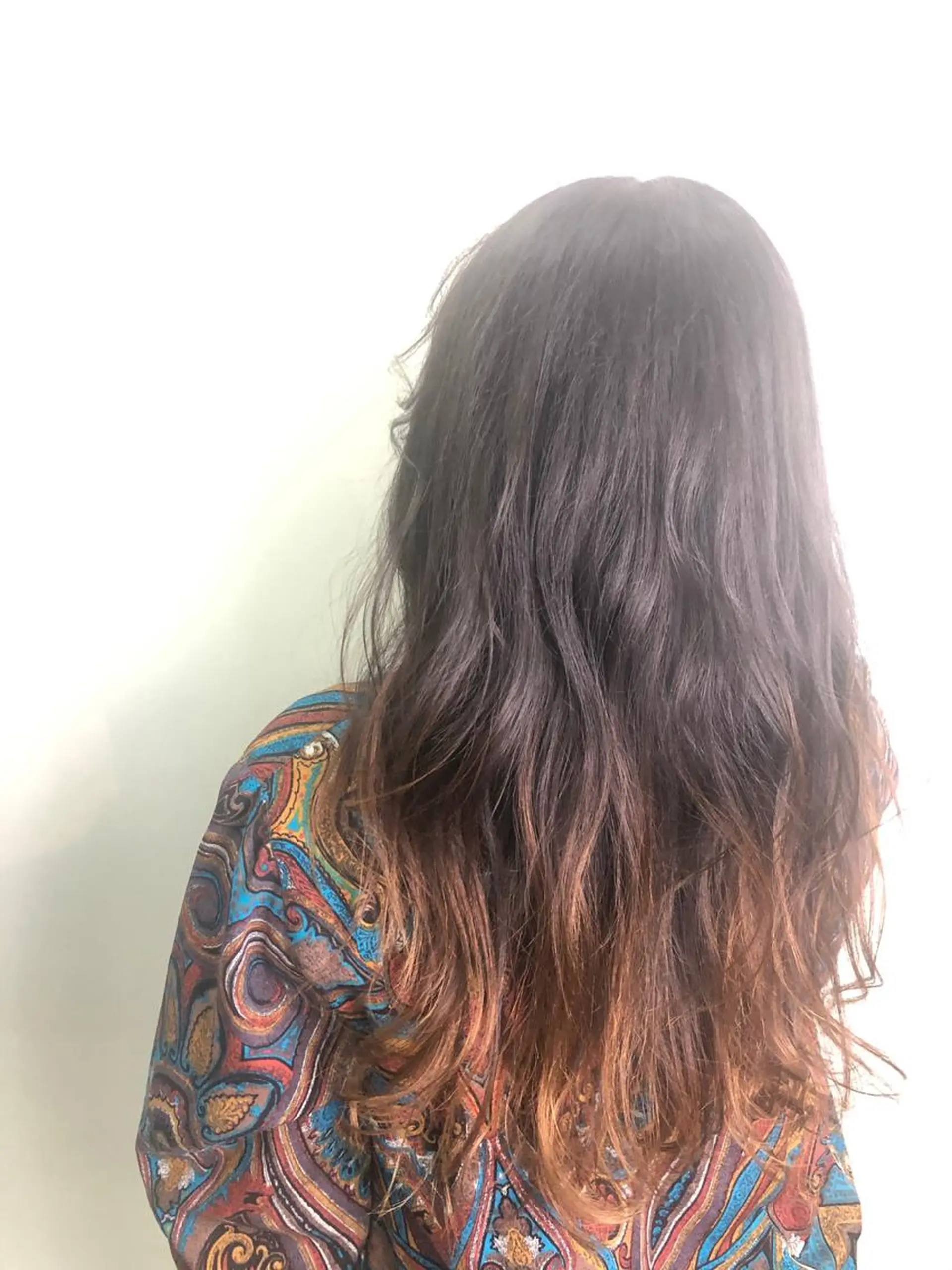 セミロング カラー グラデーションカラー ALLEY MARKET所属・アリーマーケット 小林将士のヘアスタイル