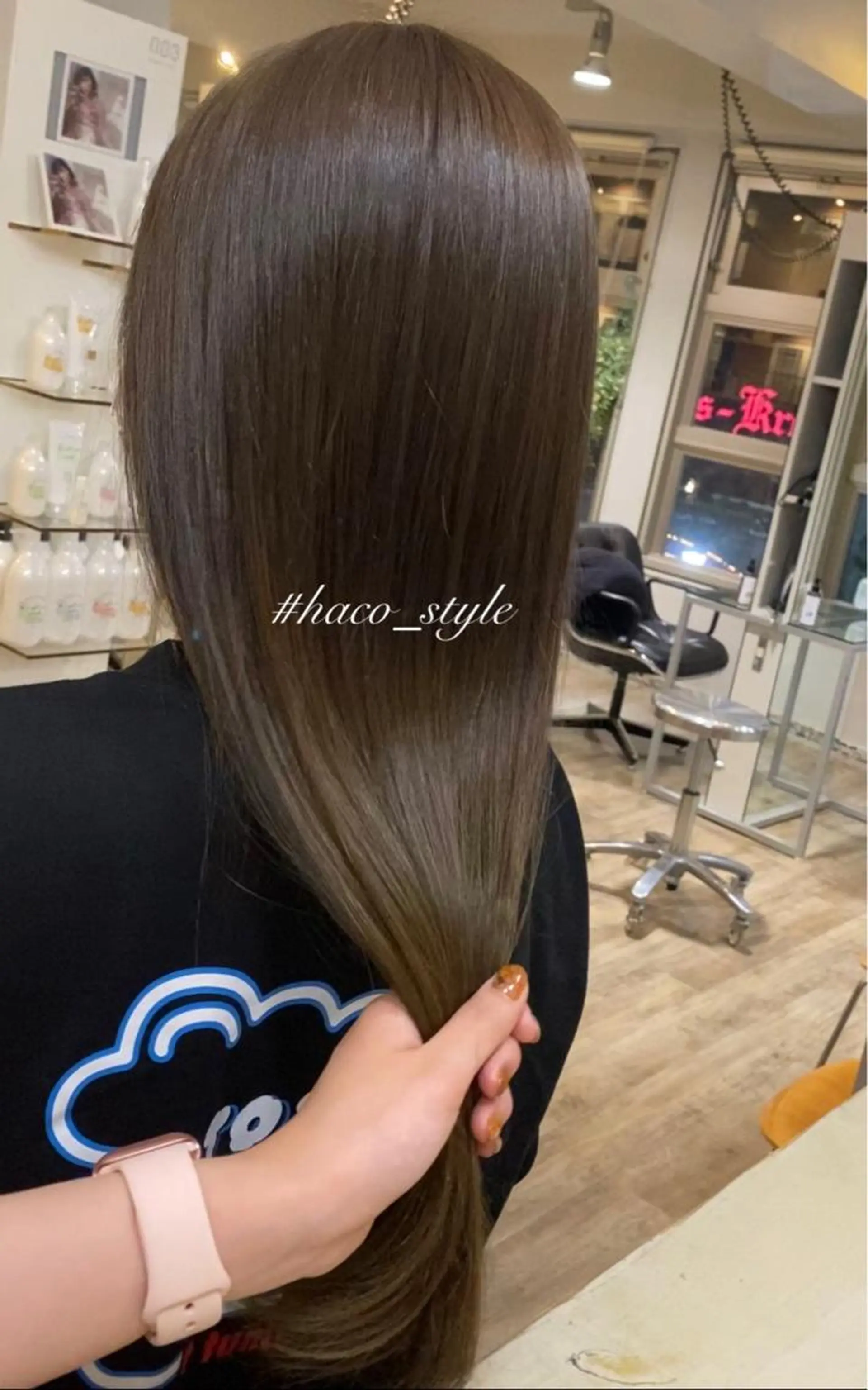 ロング カラー ヘアカラー トリートメント アレンジ指名 no.1✨ｈａｋｏのヘアスタイル