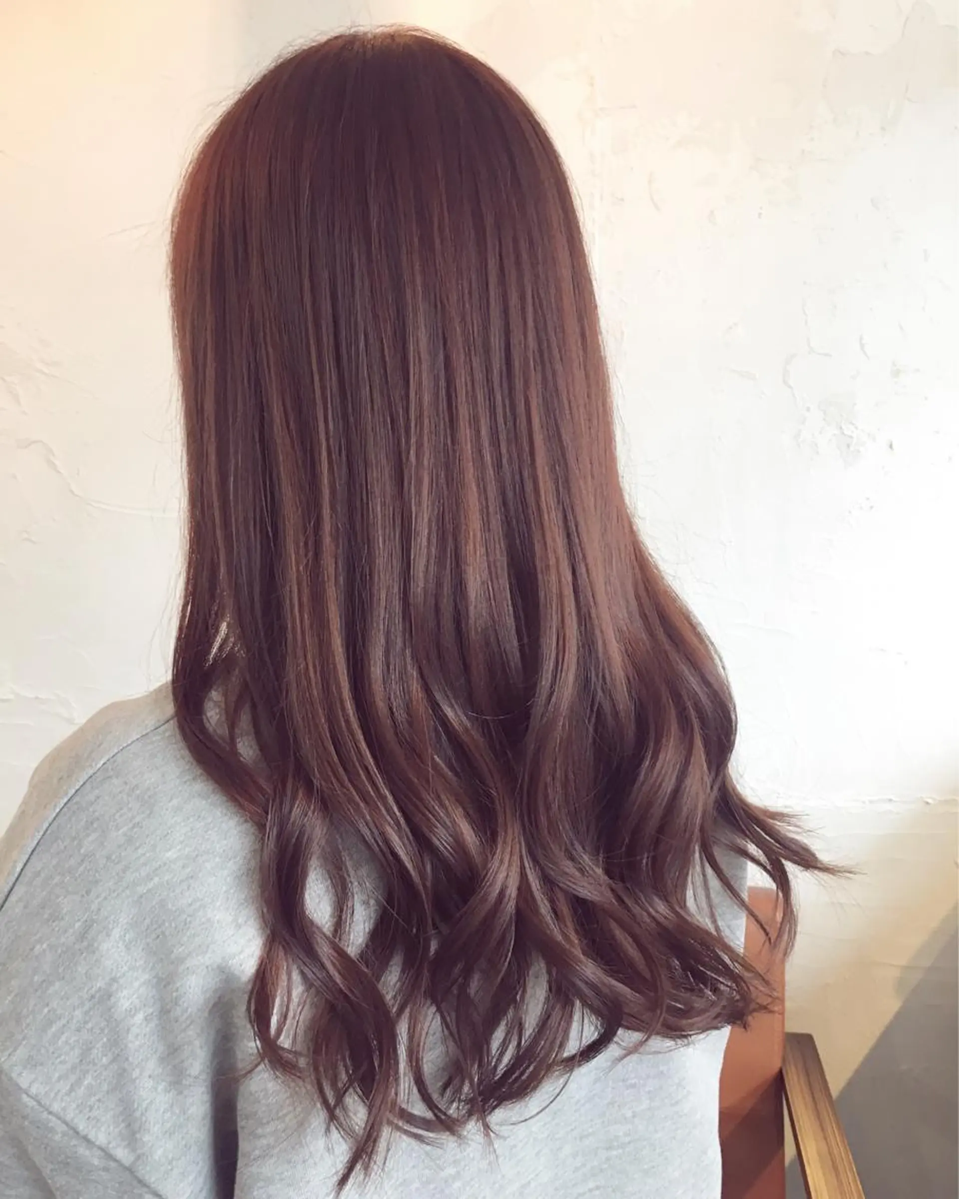 ロング ヘアカラー 松田 由紀子のヘアスタイル