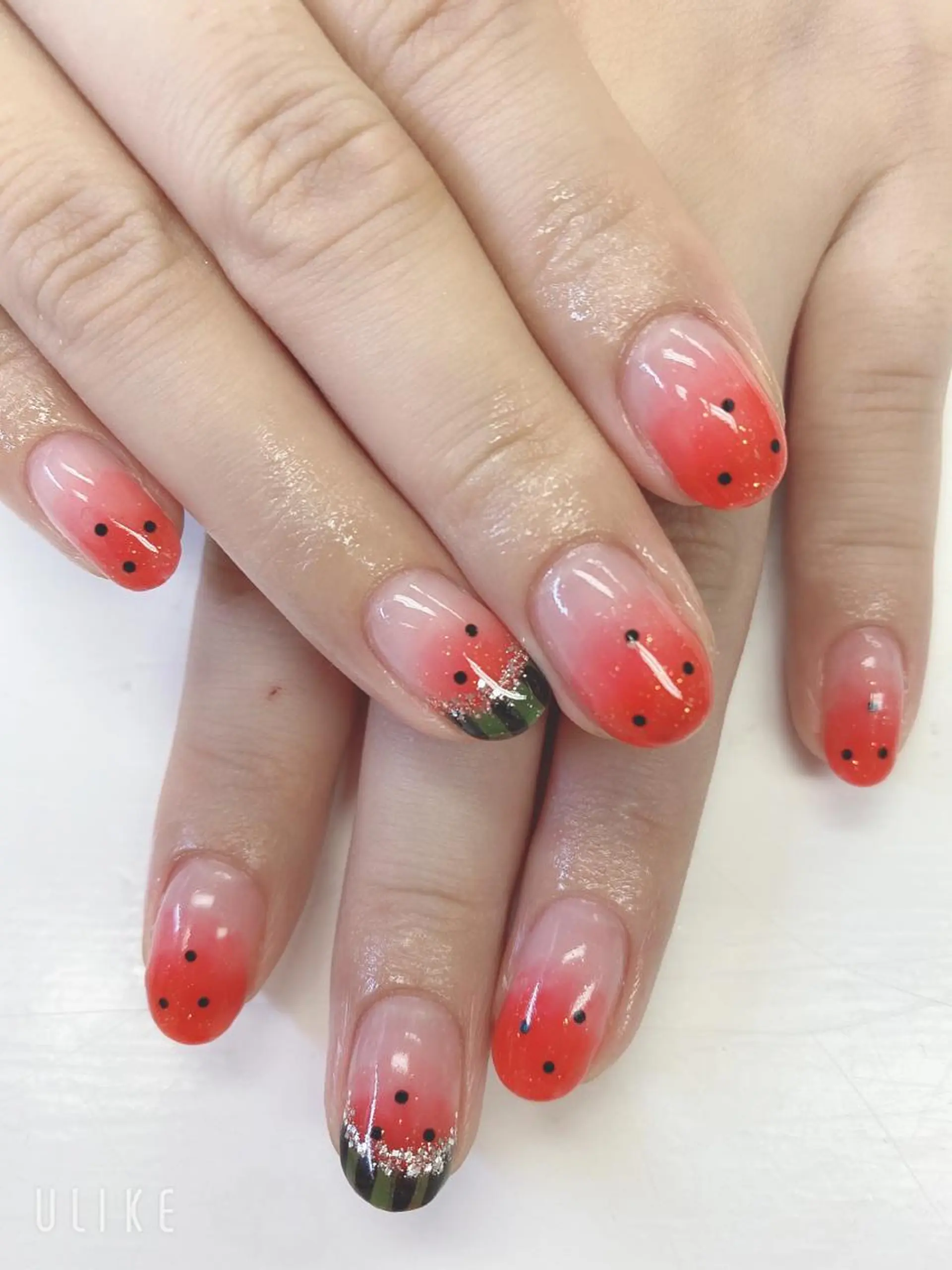 ショート ハンドネイル JNA認定講師🌸 RIEのネイルデザイン