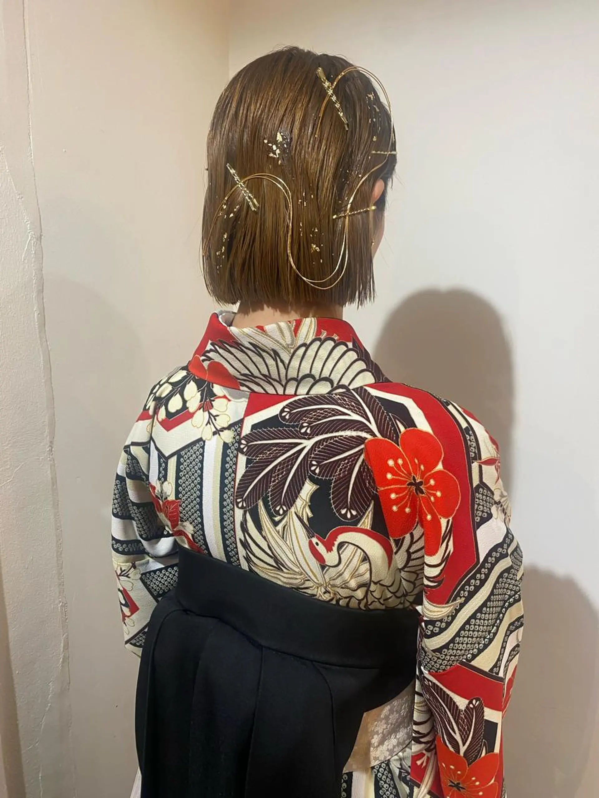 着付け COLO✨️ 白川綺香のヘアスタイル