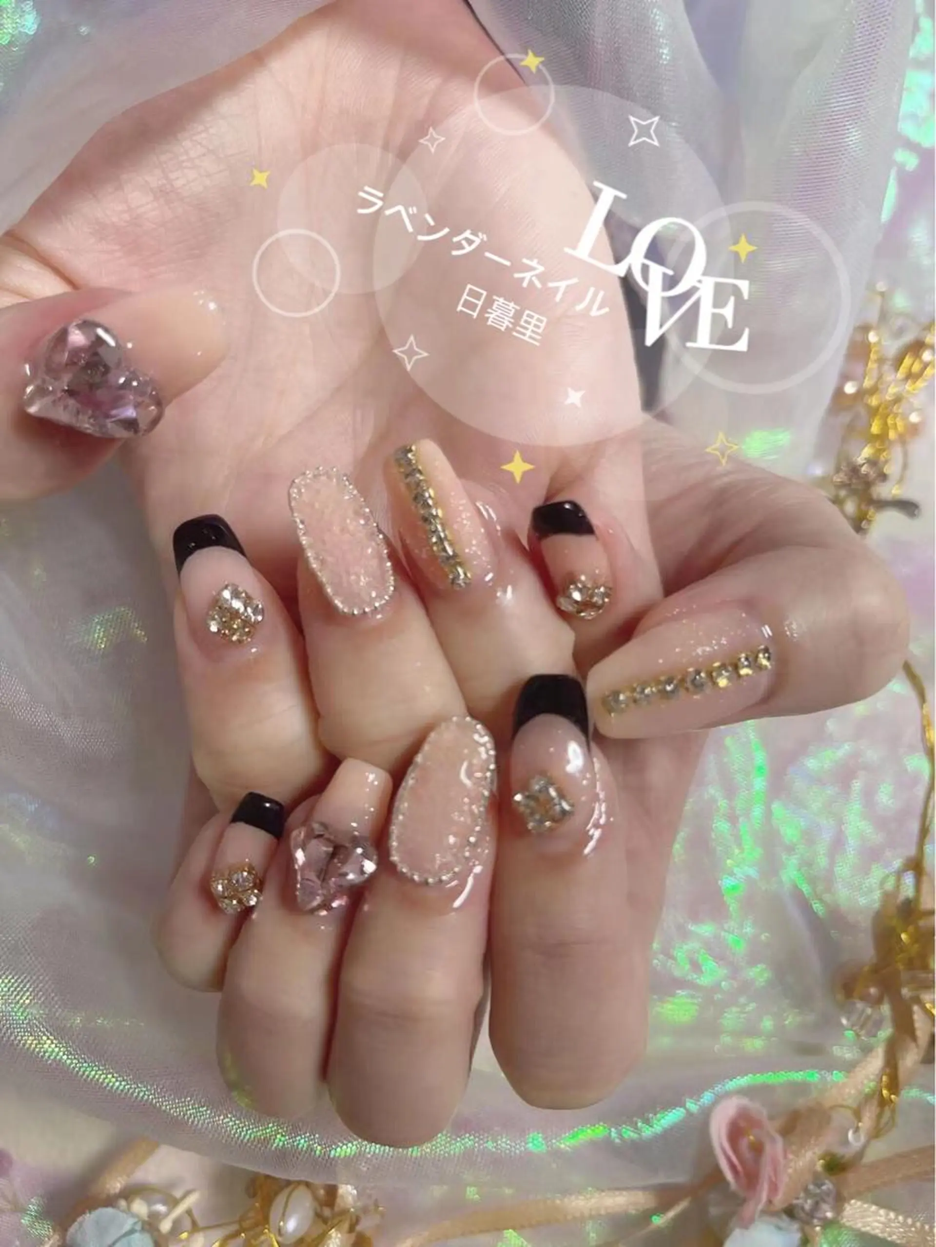 ネイル ラベンダー💖日暮里 ルル💖ネイルのネイルデザイン