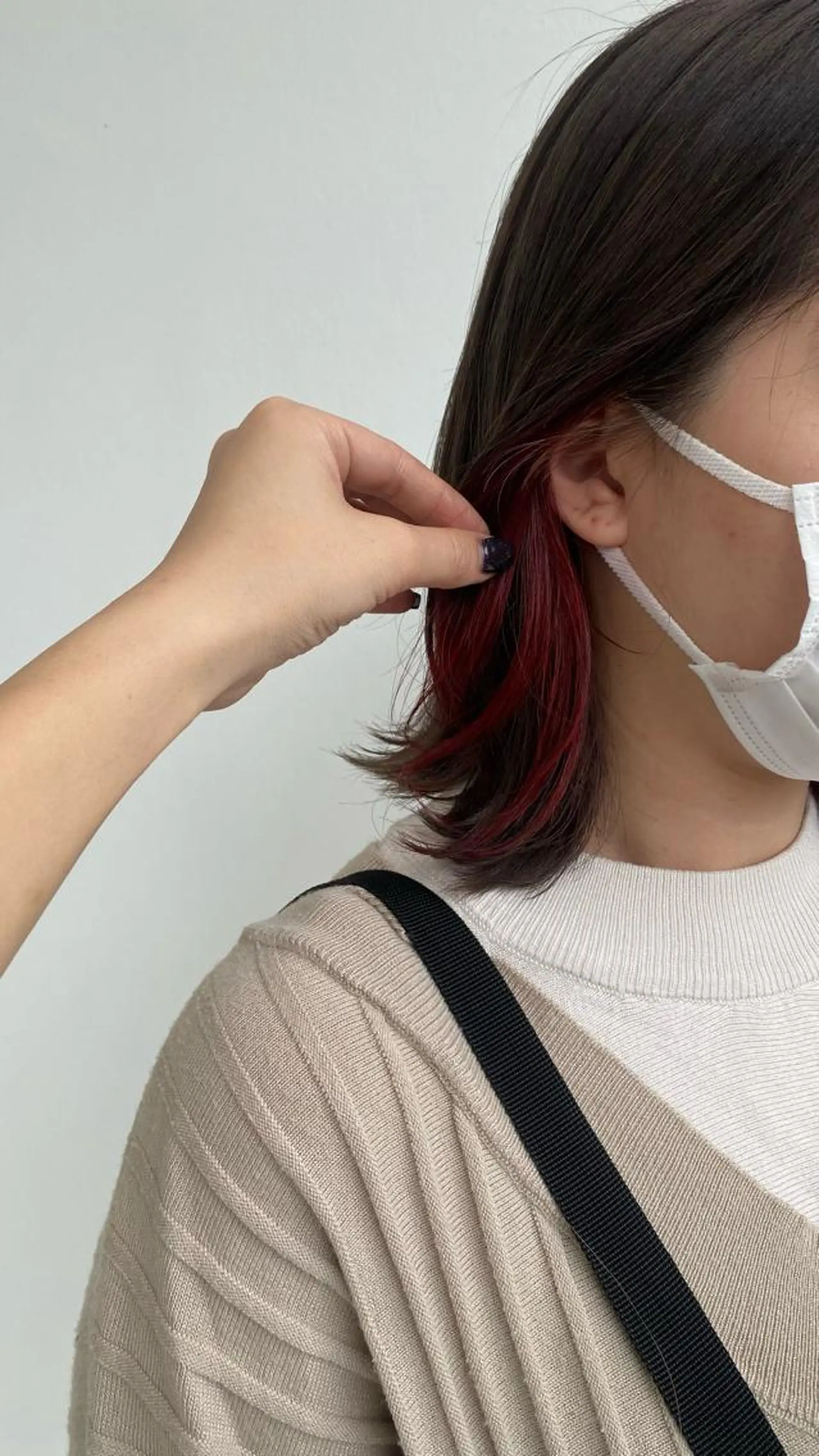 カラー 安田 朱由のヘアスタイル