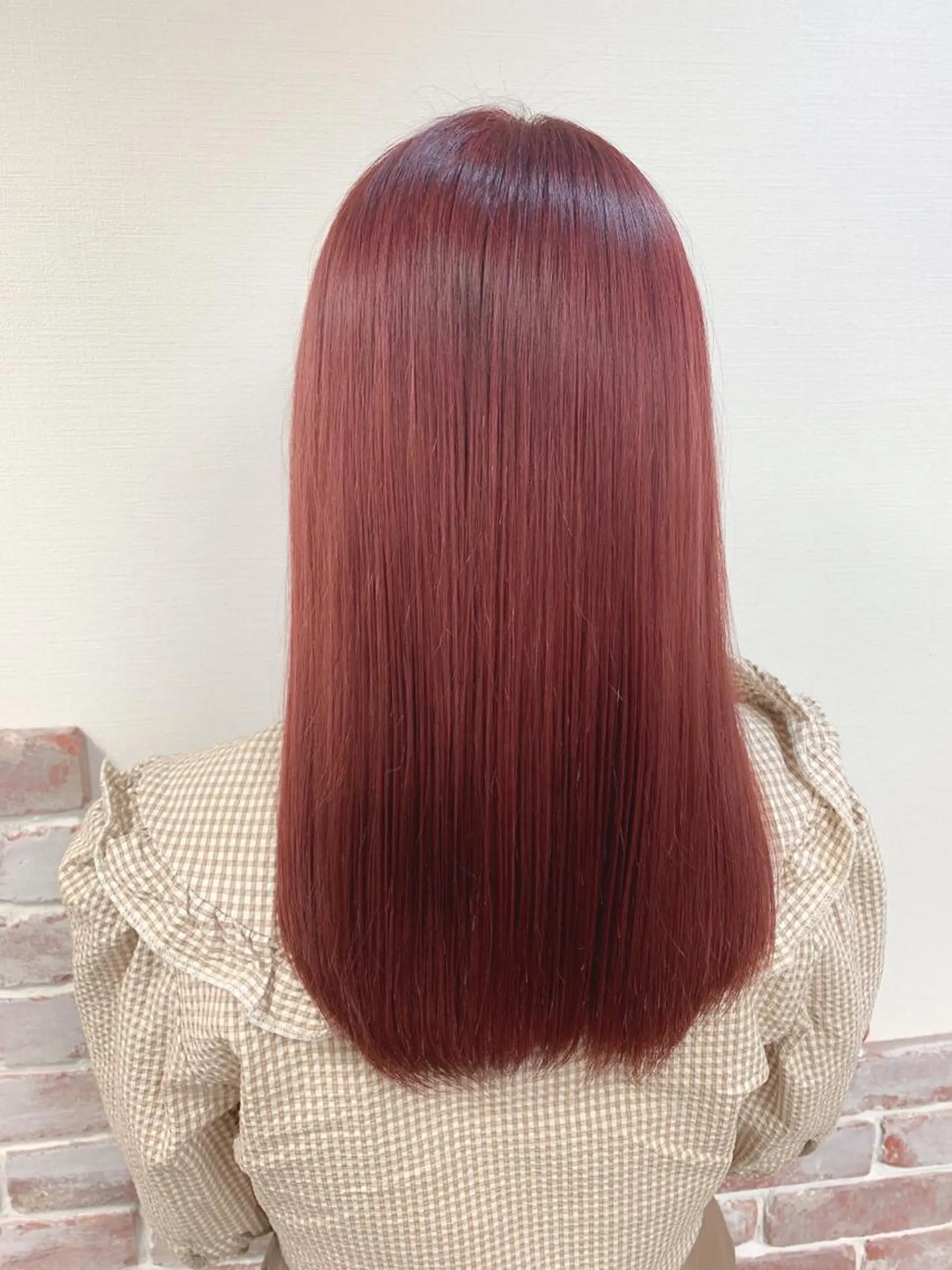 セミロング アッシュ 髪質改善 ヘアカラー 【髪質改善特化】 新宿/縮毛矯正/セラのヘアスタイル