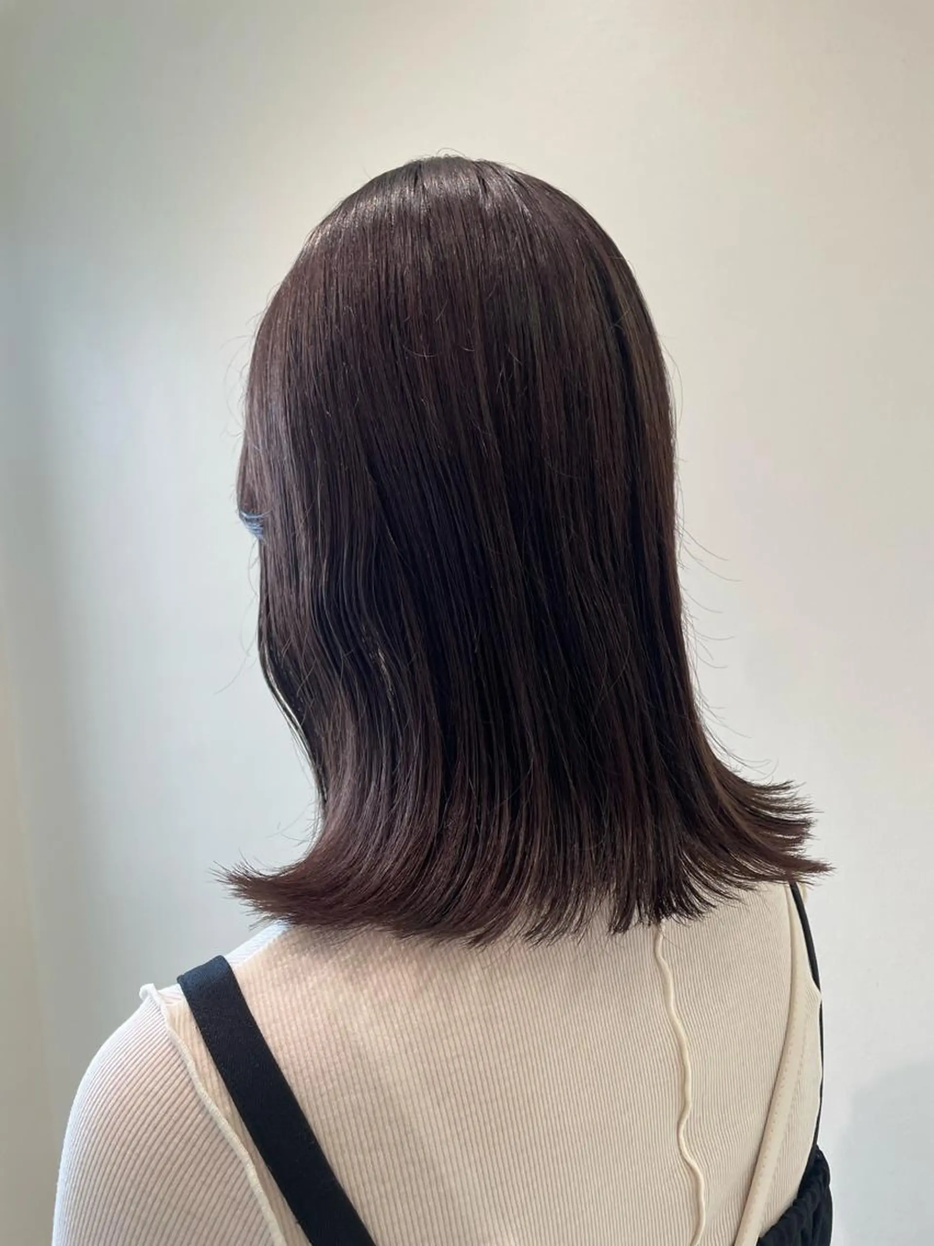 ミディアム カラー ダークグレー ダークグレージュ グレージュ ボブ/インナーカラー /眉毛/Miyuのヘアスタイル