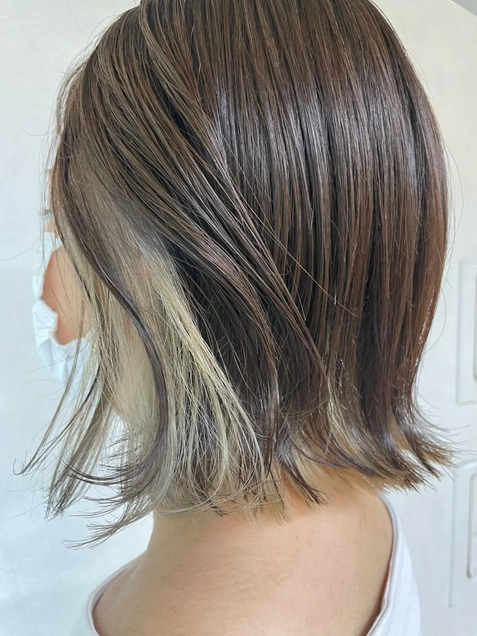 ショート 韓国/透明感カラー さなのヘアスタイル