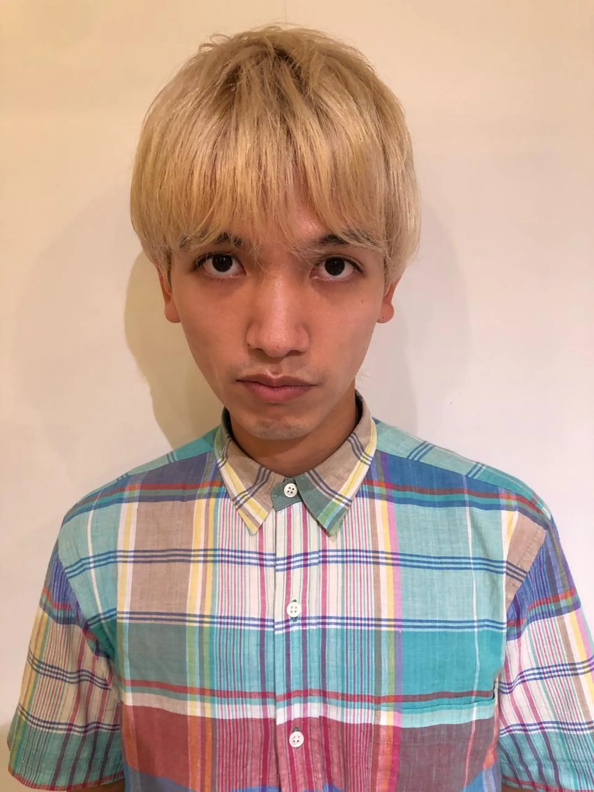 カラー ヘアカラー ブリーチカラー🎀 韓国風/寺門美優のヘアスタイル