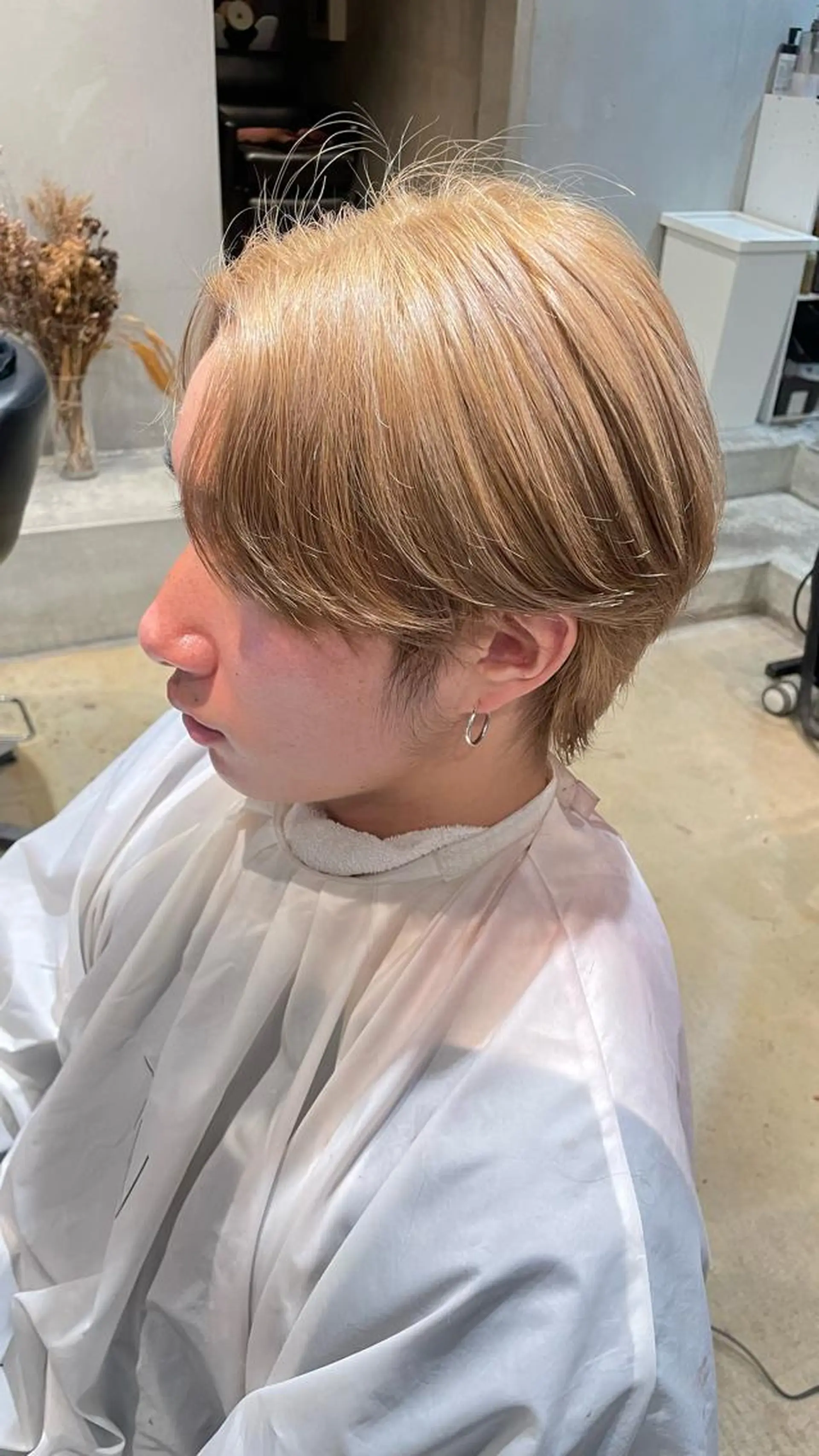 ショート メンズ 太田 渚遊のヘアスタイル