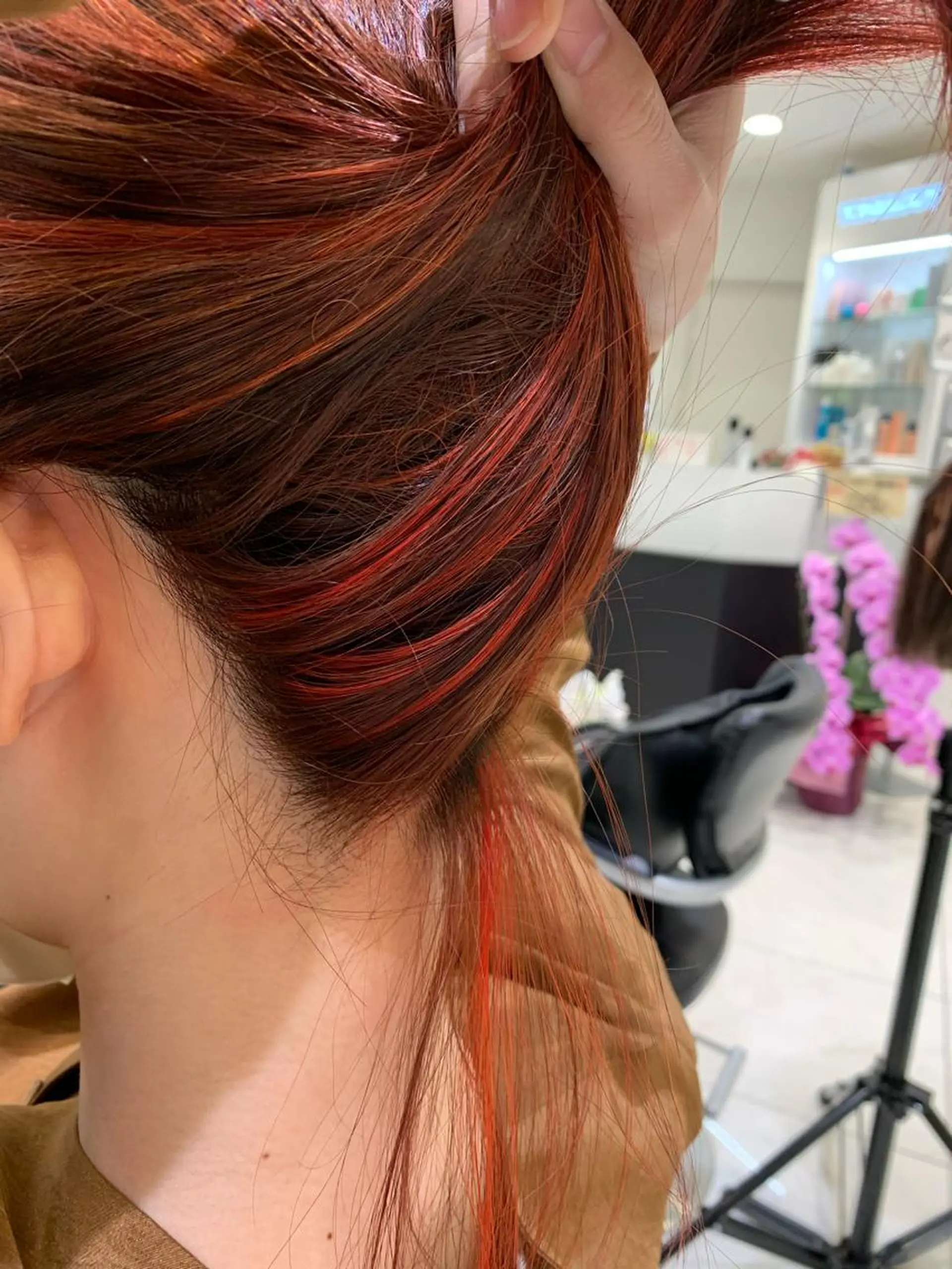 ロング ハイライト 木下 拓海のヘアスタイル