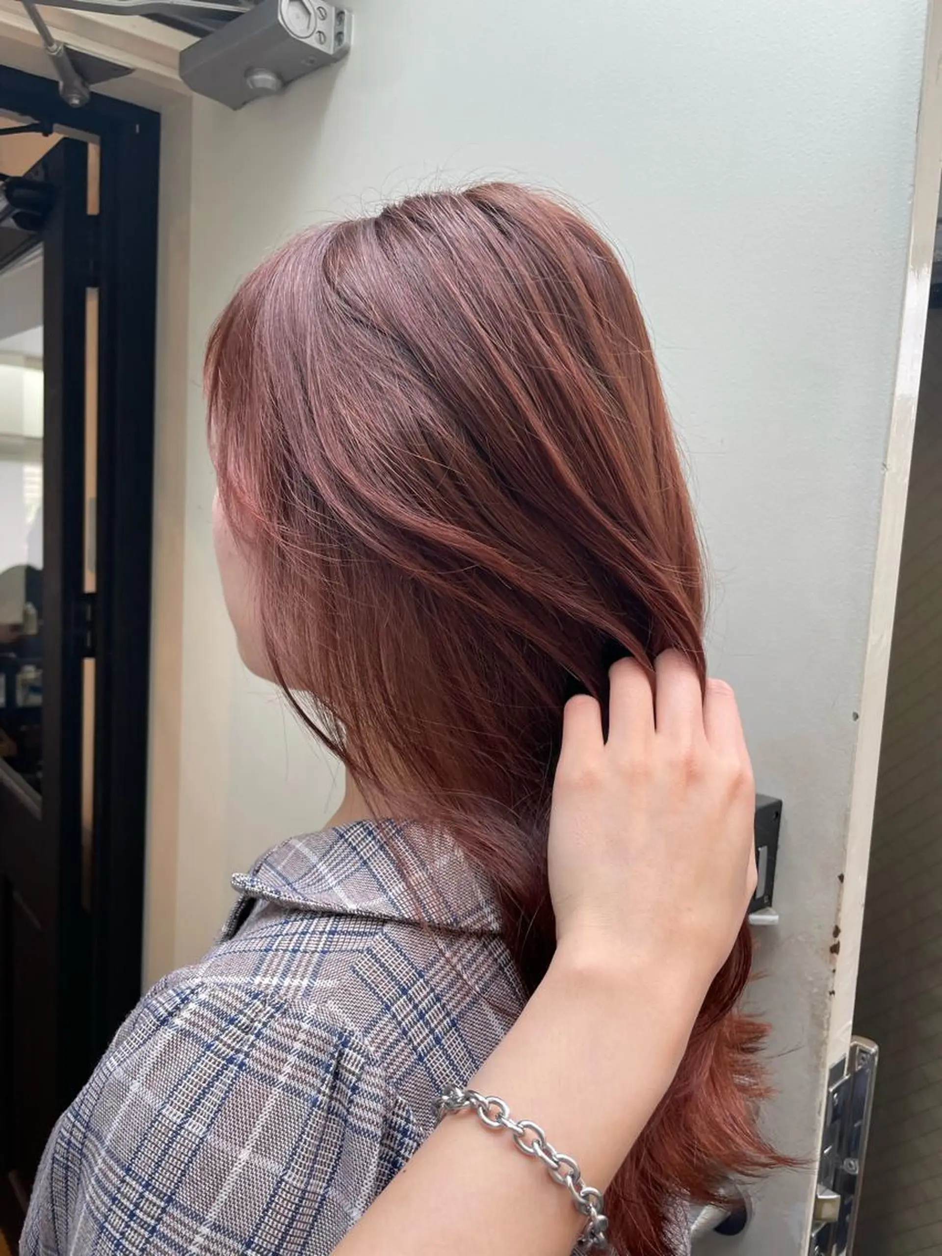 カラー yu-kaハッシュ カット/韓国レイヤーのヘアスタイル