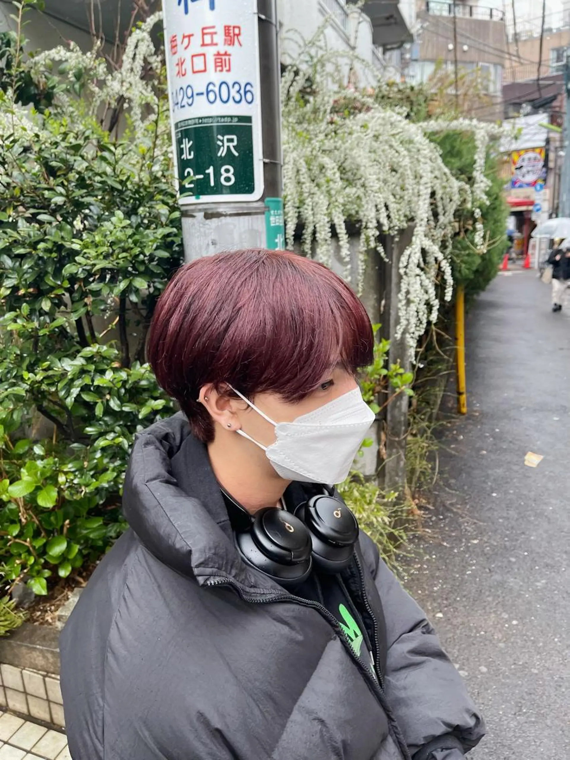 ショート カラー メンズ 韓国ヘア🫧艶カラー 🫧髪質改善/オオヤのヘアスタイル