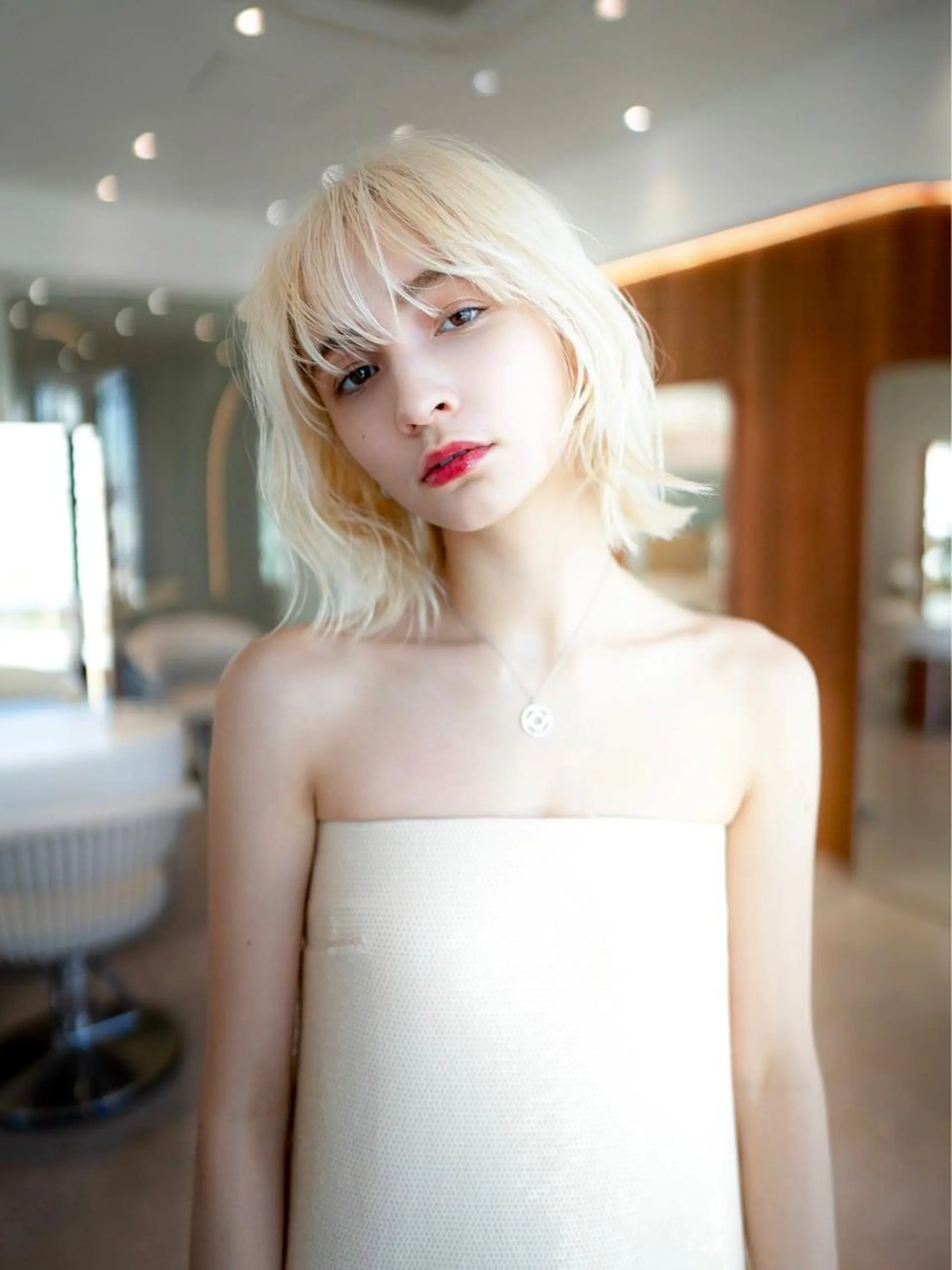 ショート カラー カット ヘアカラー トリートメント 🉐レイヤー/塩見 弘樹🉐渋谷のヘアスタイル