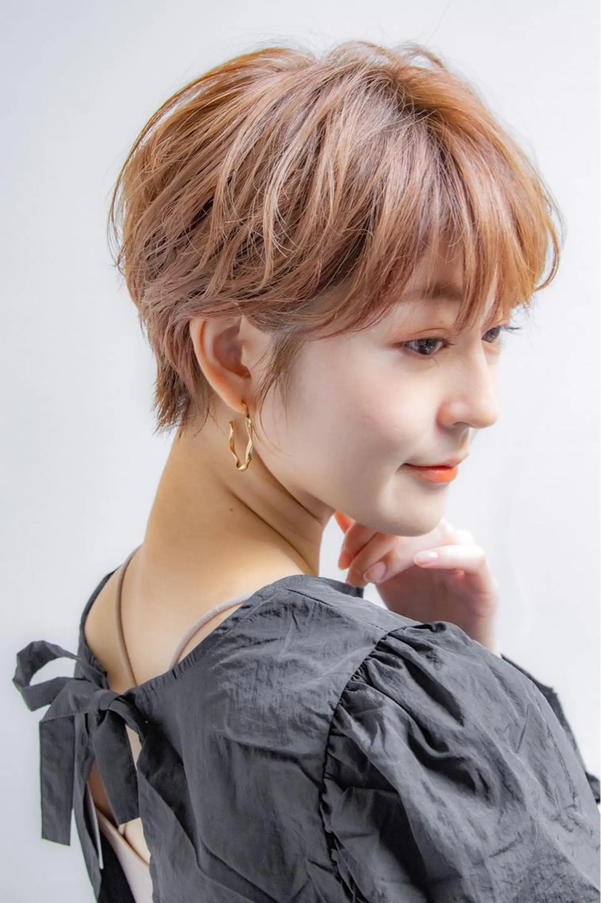 ショート カット ヘアカラー トリートメント ヘッドスパ 🇰🇷韓国レイヤー 錦糸町【北山謙三】のヘアスタイル