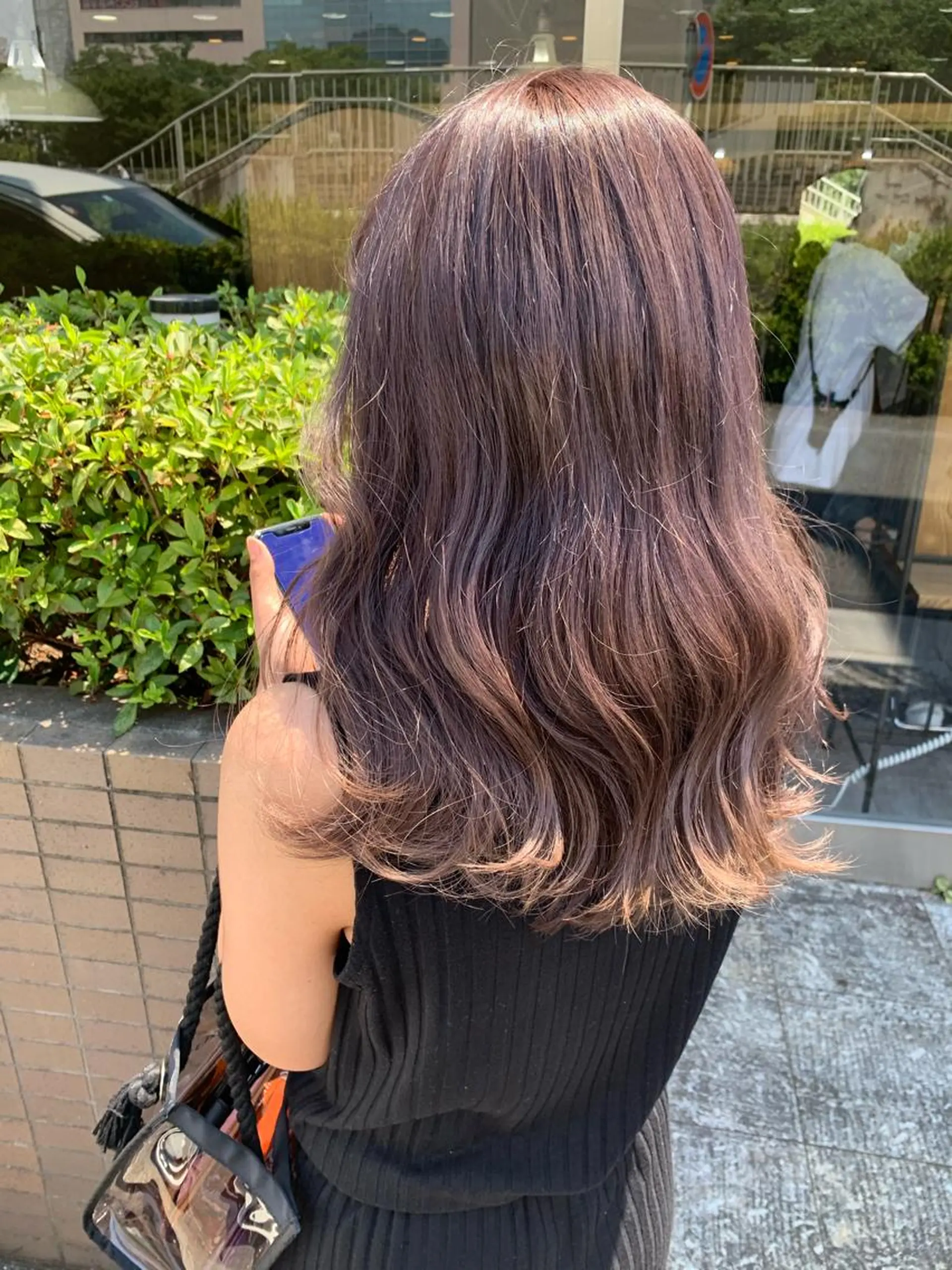 ロング カラー 🌈re-room EIKI🇰🇷のヘアスタイル