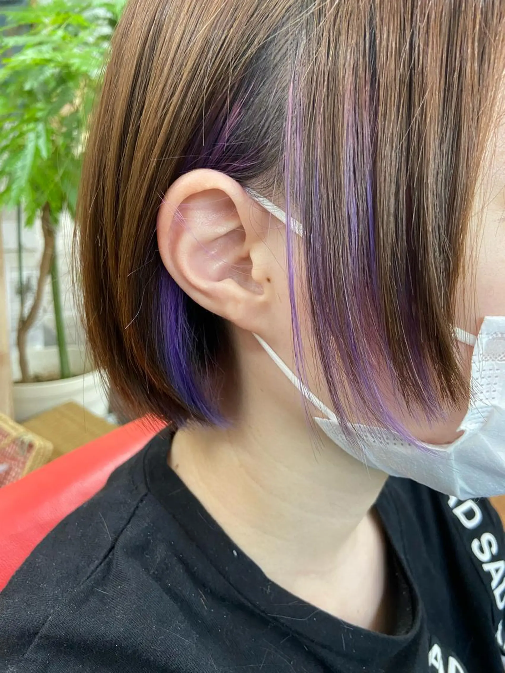 ショート カラー イヤリングカラー カット ヘアカラー トリートメント 美容室スージーズ所属・大坪 拓斗のヘアスタイル