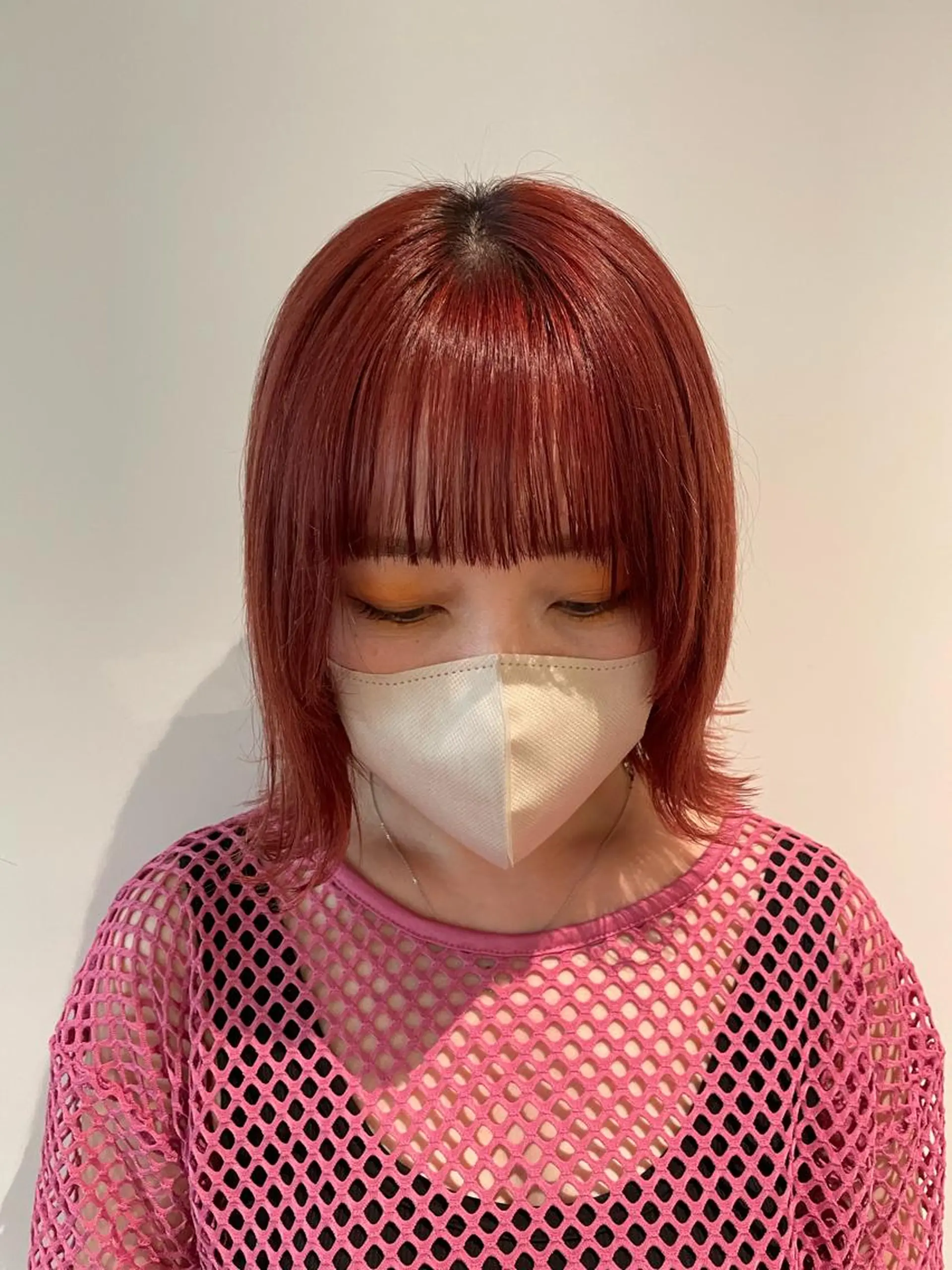 ショート カラー カット ヘアカラー gotoday　shaire　saron所属・miu. ボブ/透け感カラーのヘアスタイル