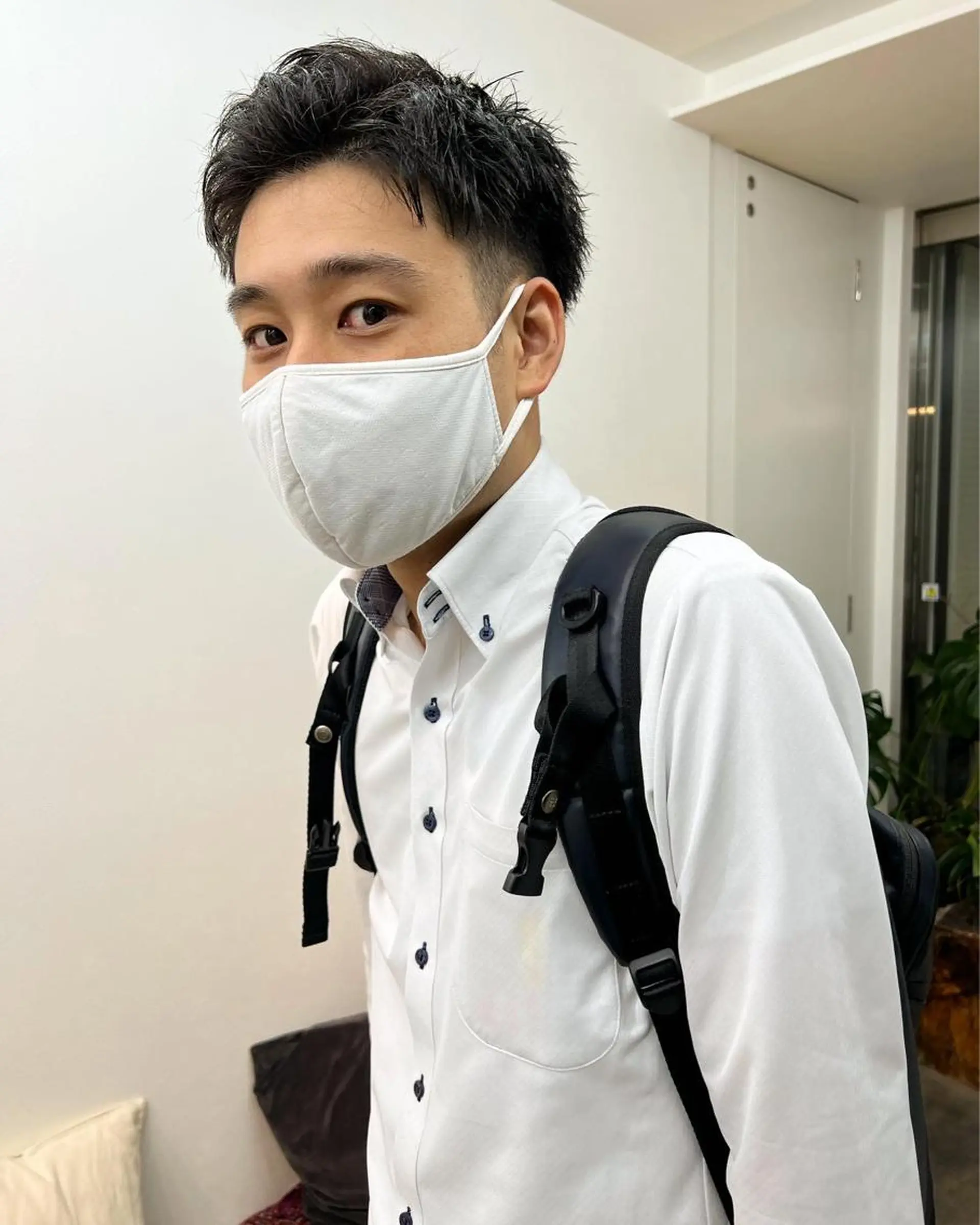 ショート カラー パーマ ヘアアレンジ メンズ 【池袋/スパイキー ショート】ⓝⓘⓜⓤのヘアスタイル