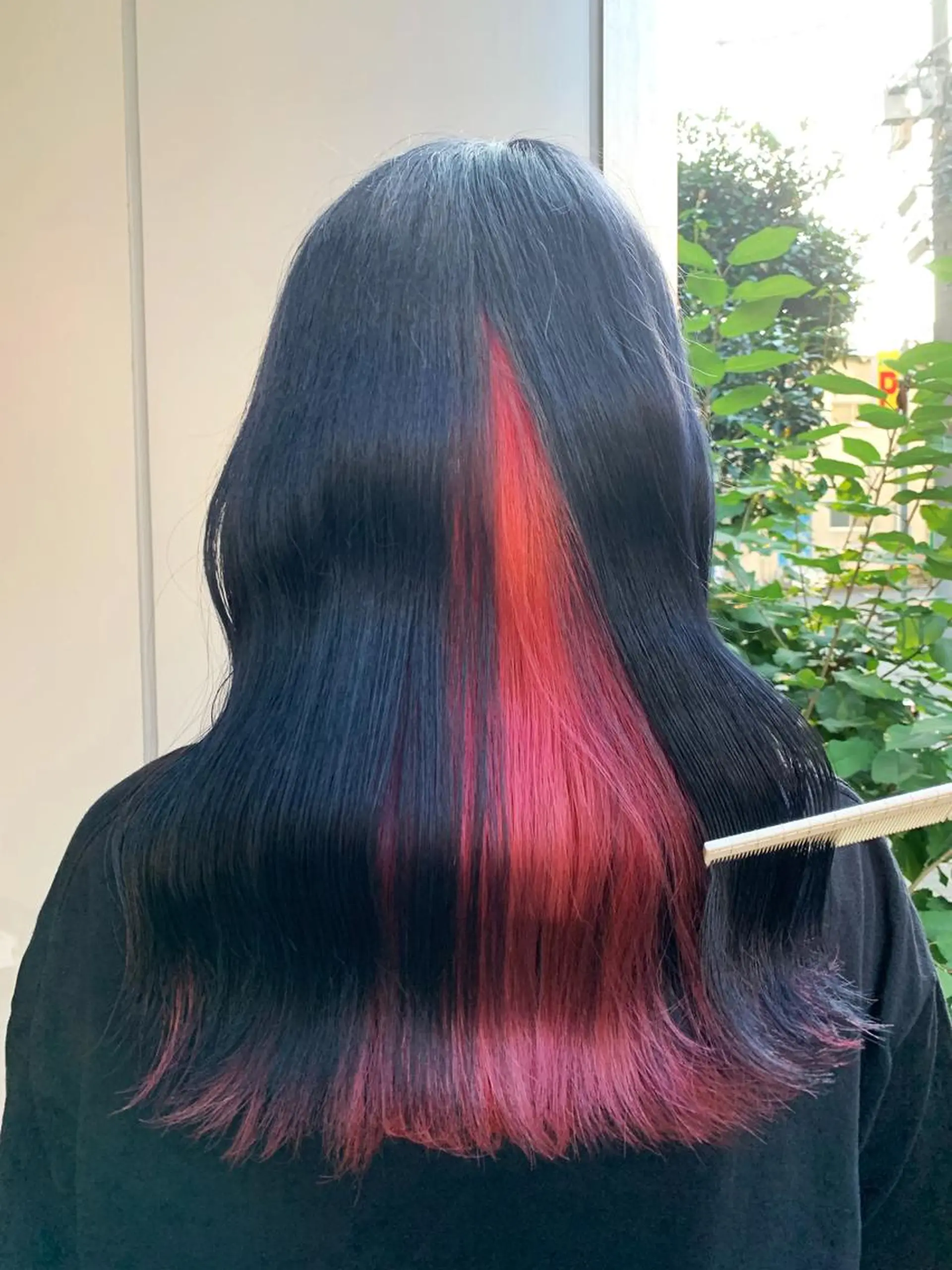 ロング カラー アッシュ アッシュグレー アッシュグレージュ バレイヤージュ ミストバング 韓国ヘア 🦋KIRA🦋のヘアスタイル