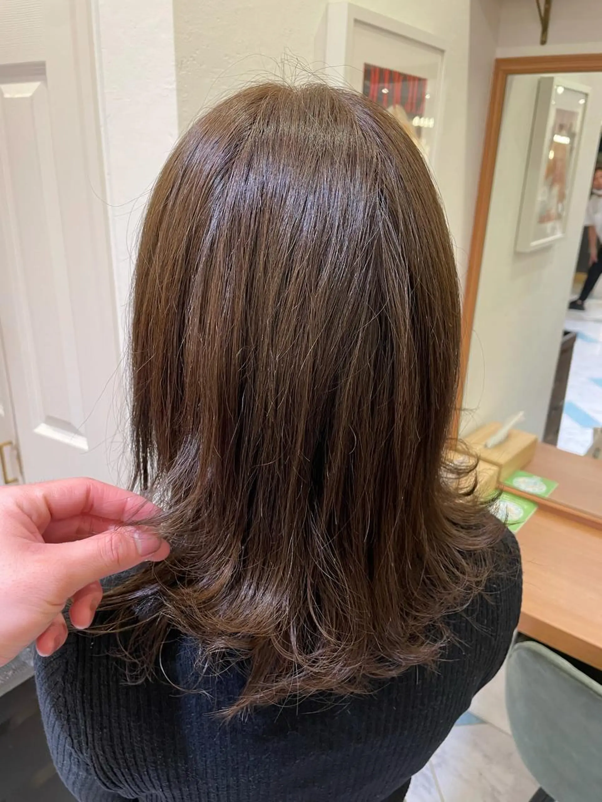 ミディアム カラー taiga ショート /レイヤー/矯正🌈のヘアスタイル