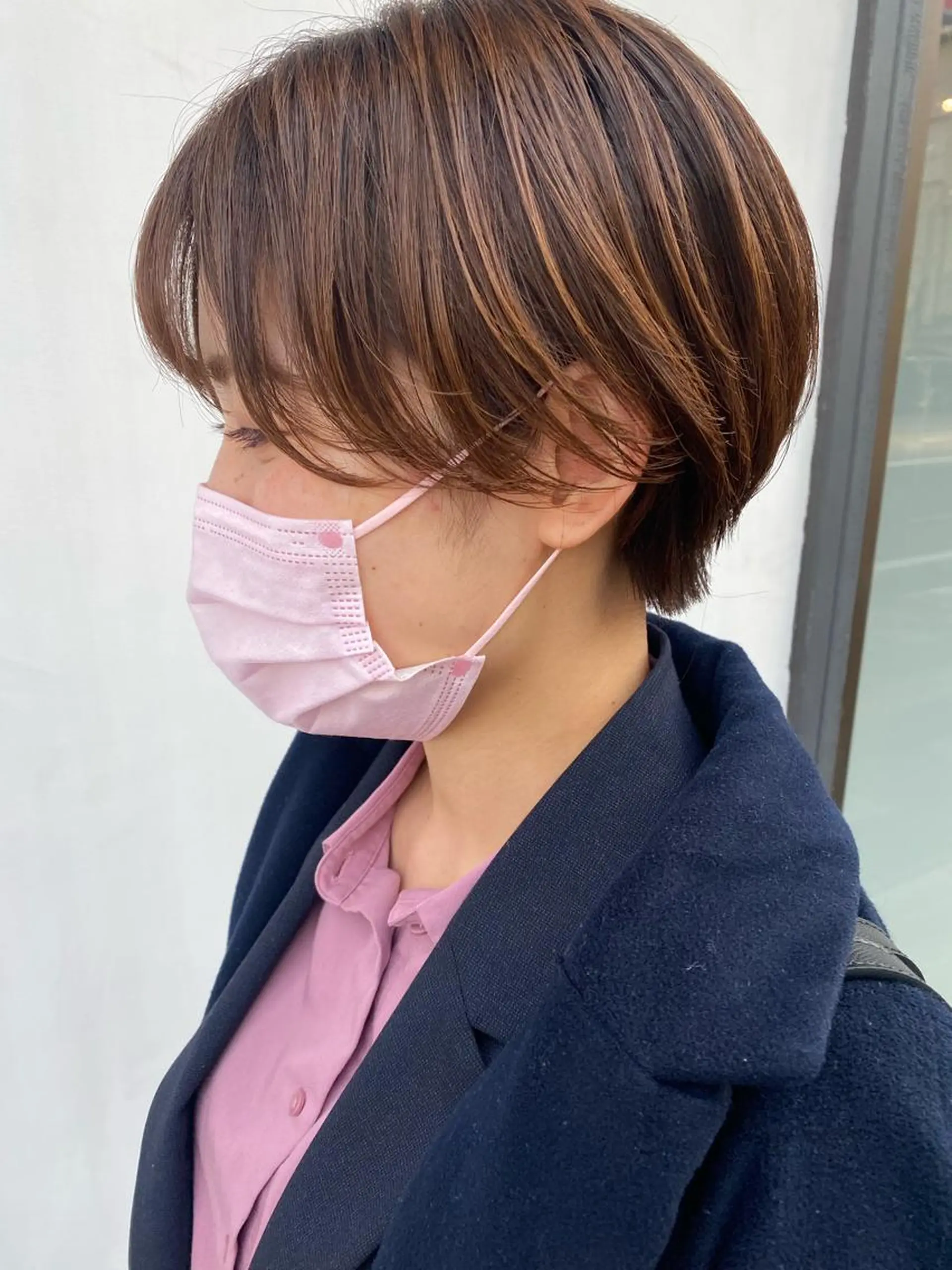 ショート W所属・小林 朋花のヘアスタイル