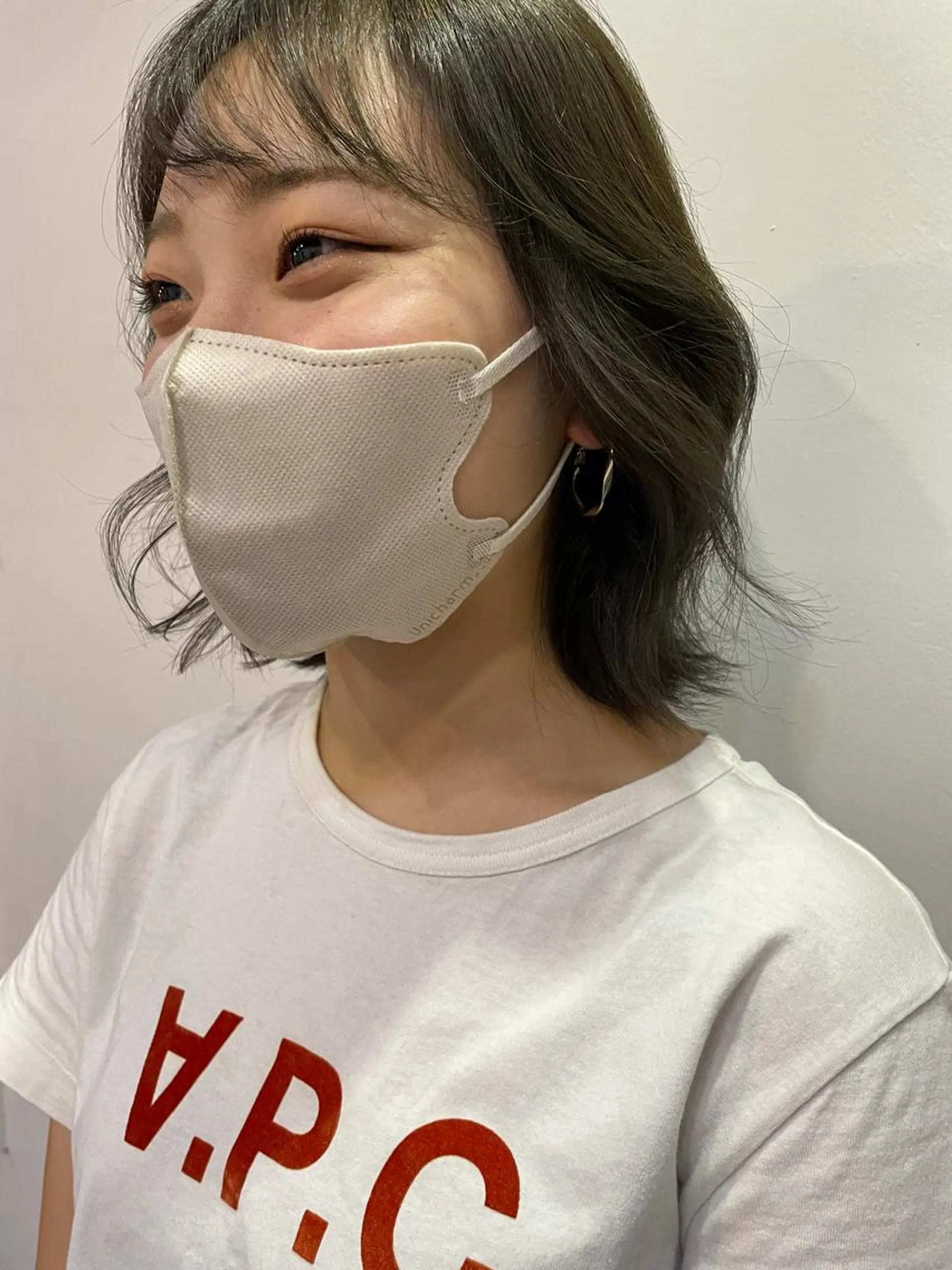 ショート カラー silo所属・silo MOKA 顔周りカット🦦のヘアスタイル