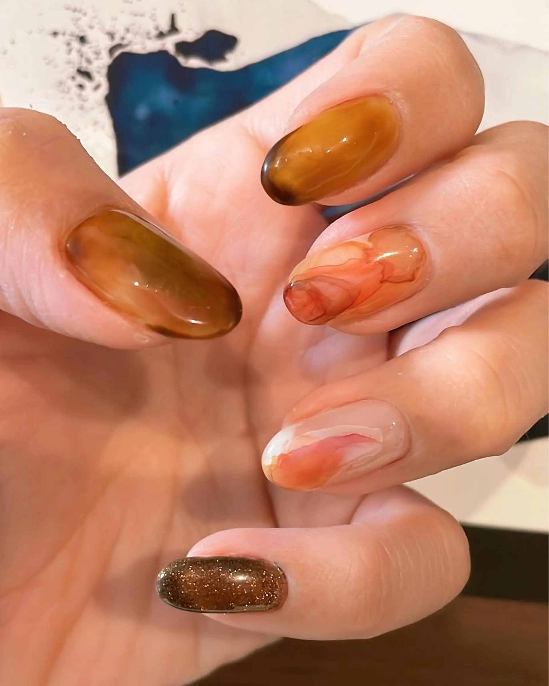 ネイル nail salon Farbe〜ファルべのネイルデザイン