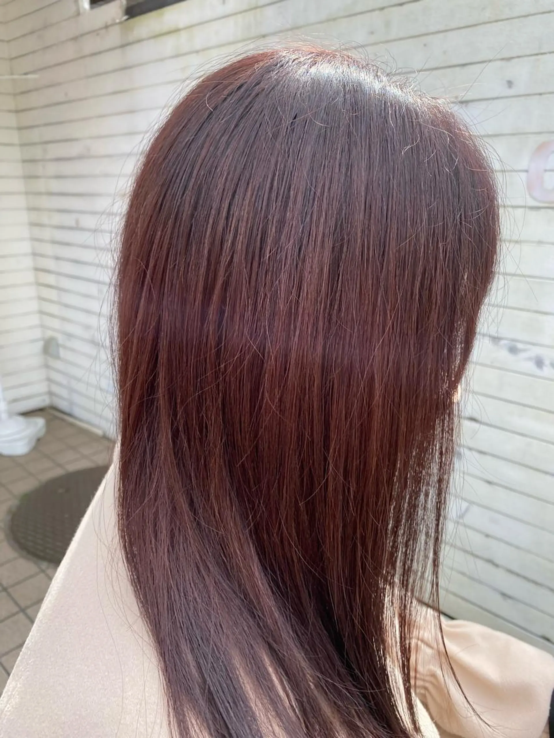 セミロング カラー ブリーチ トリートメント ウルフカット 🌈髪質改善TR 艶カラーユウダイ🌈のヘアスタイル