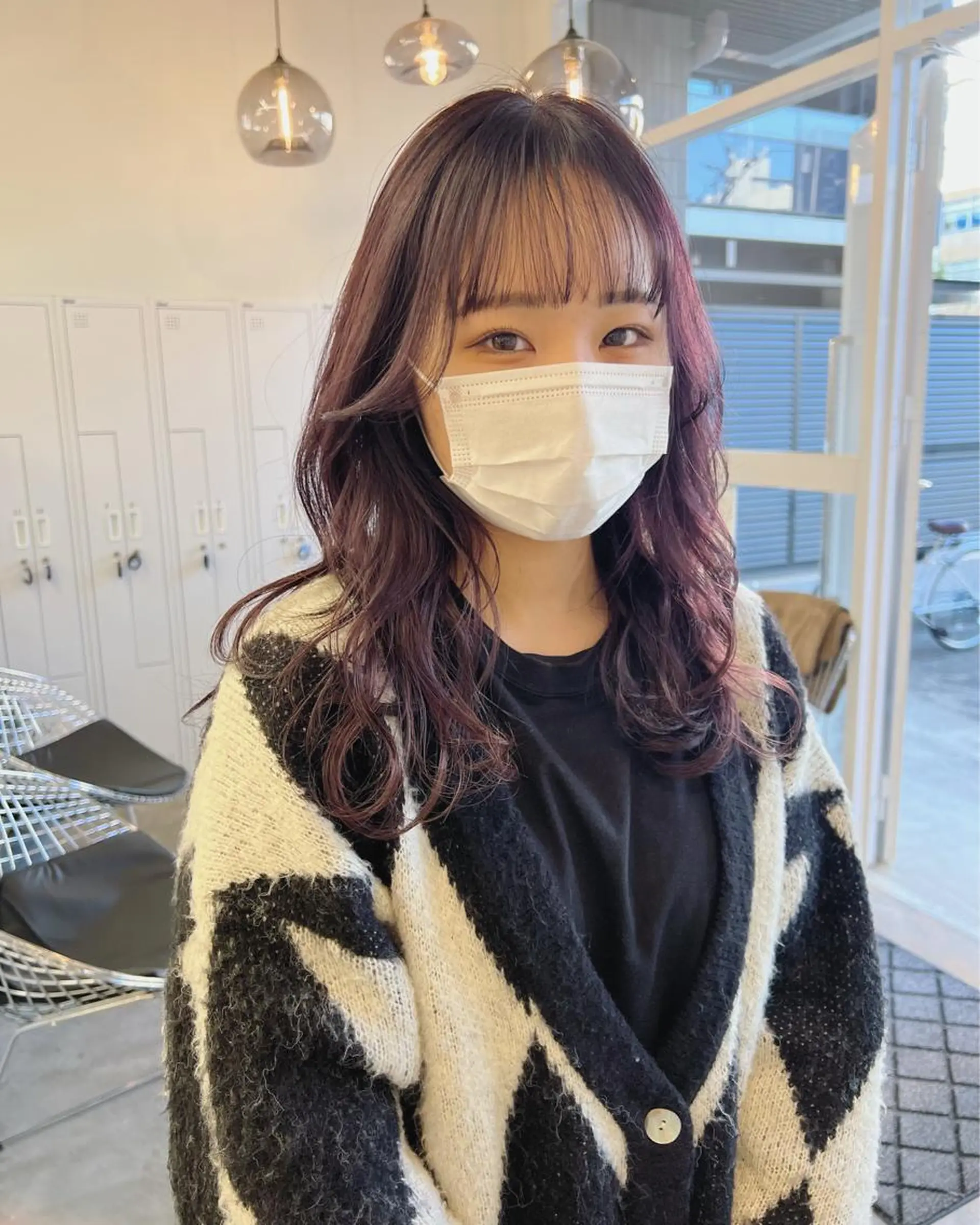 セミロング カラー 近藤 千裕のヘアスタイル