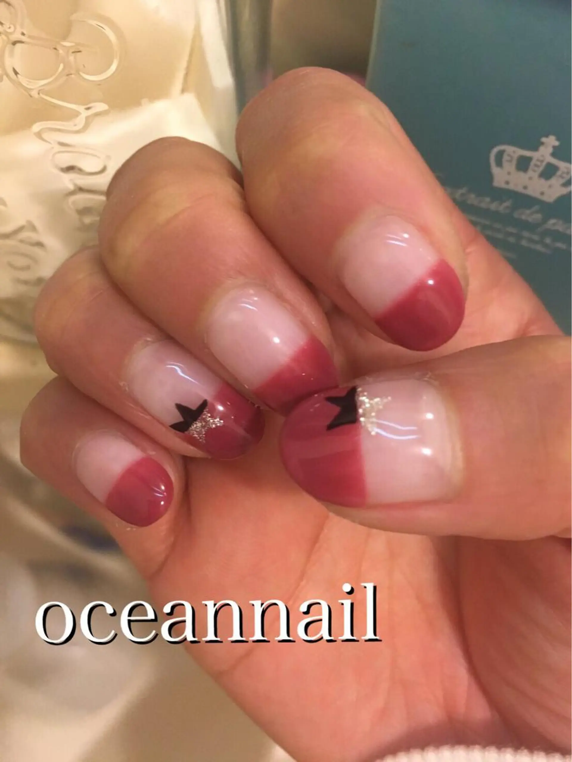 ネイル アートネイル フレンチネイル プライベートサロン oceannailのネイルデザイン