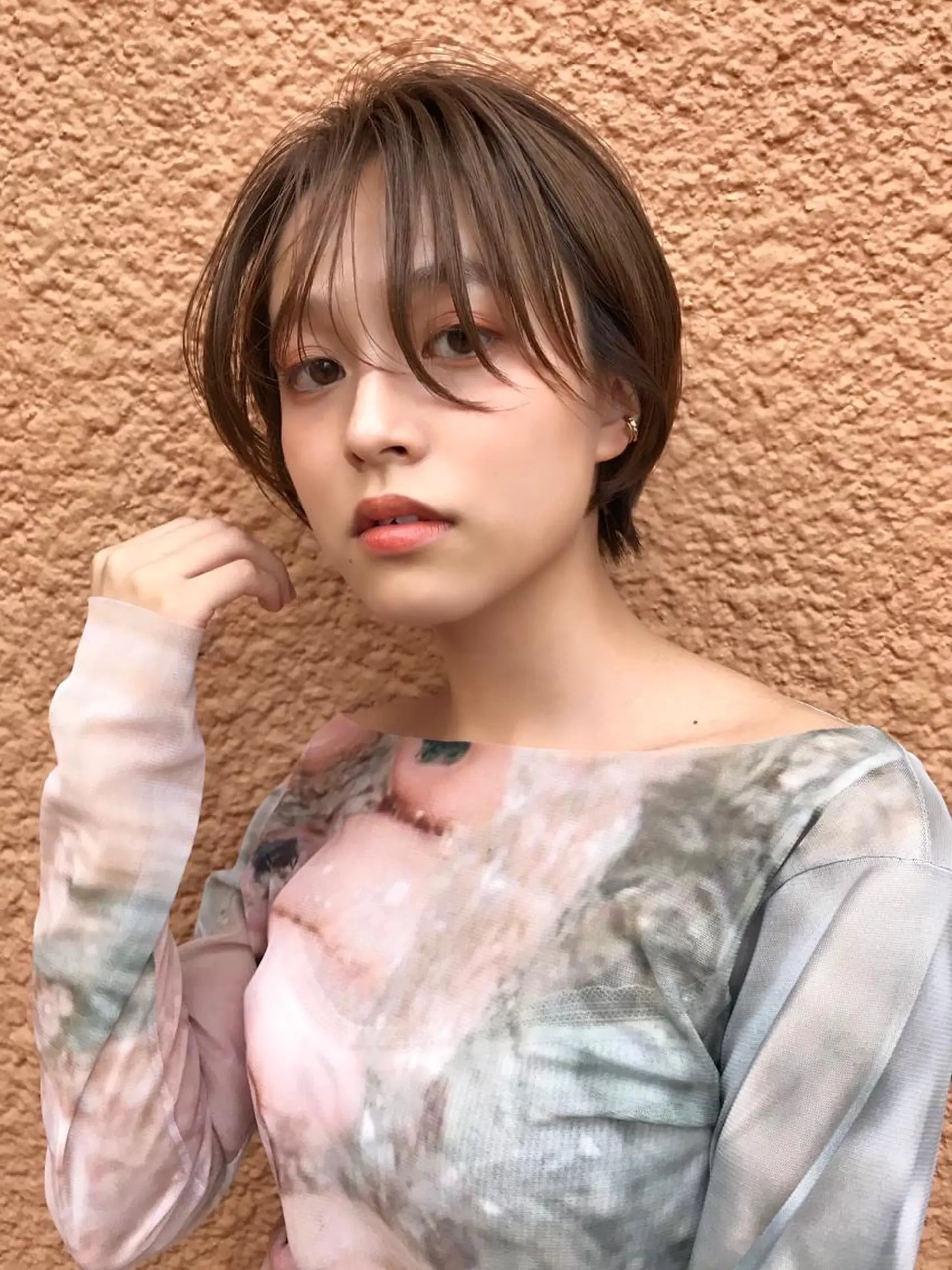 ショート カラー ニュアンスヘア☆樋口 希世☆のヘアスタイル