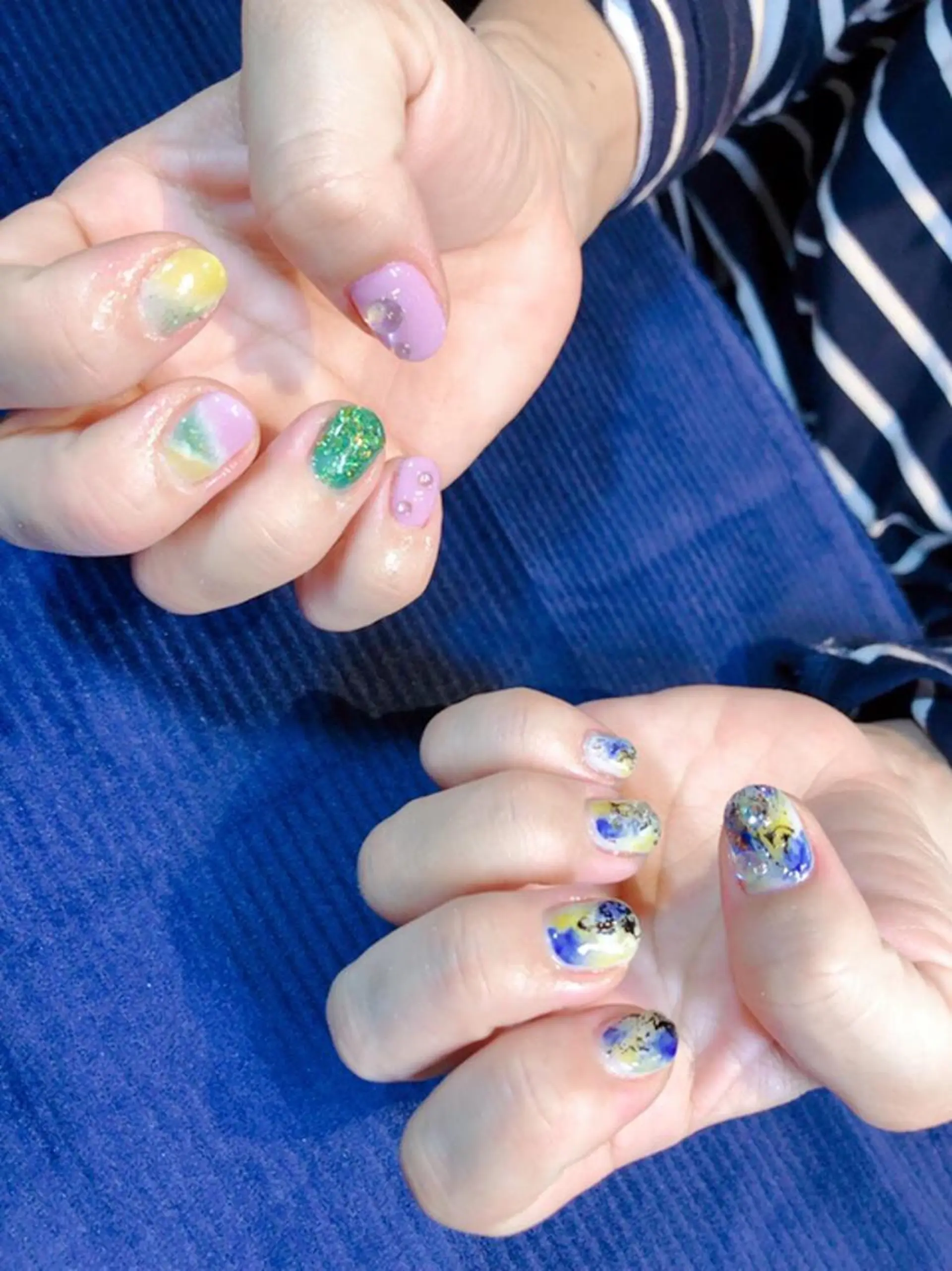 ネイル iiloo aromaworksのネイルデザイン