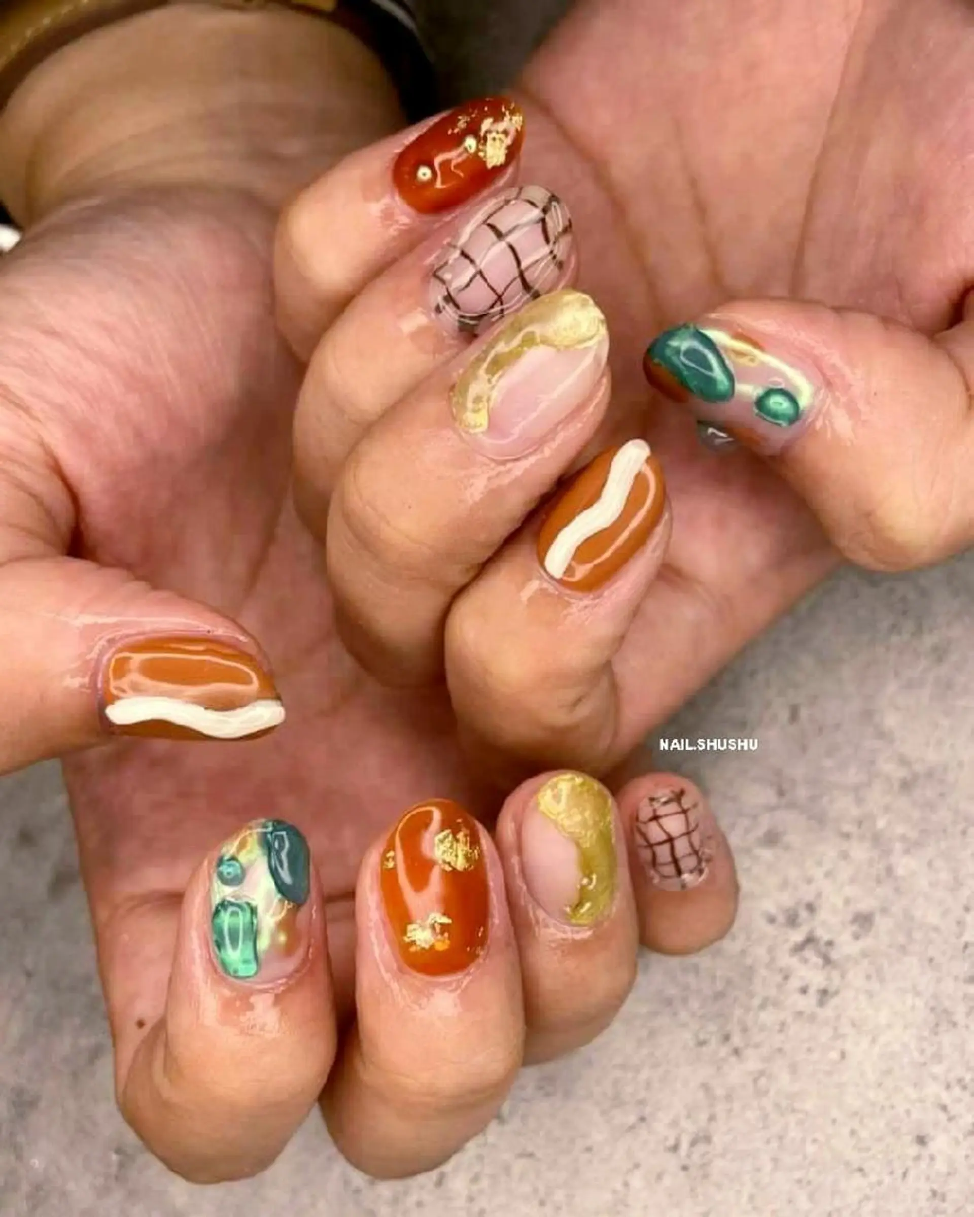 ネイル 持ち込み 3dパーツ/流行り 👧shushu❤️のネイルデザイン