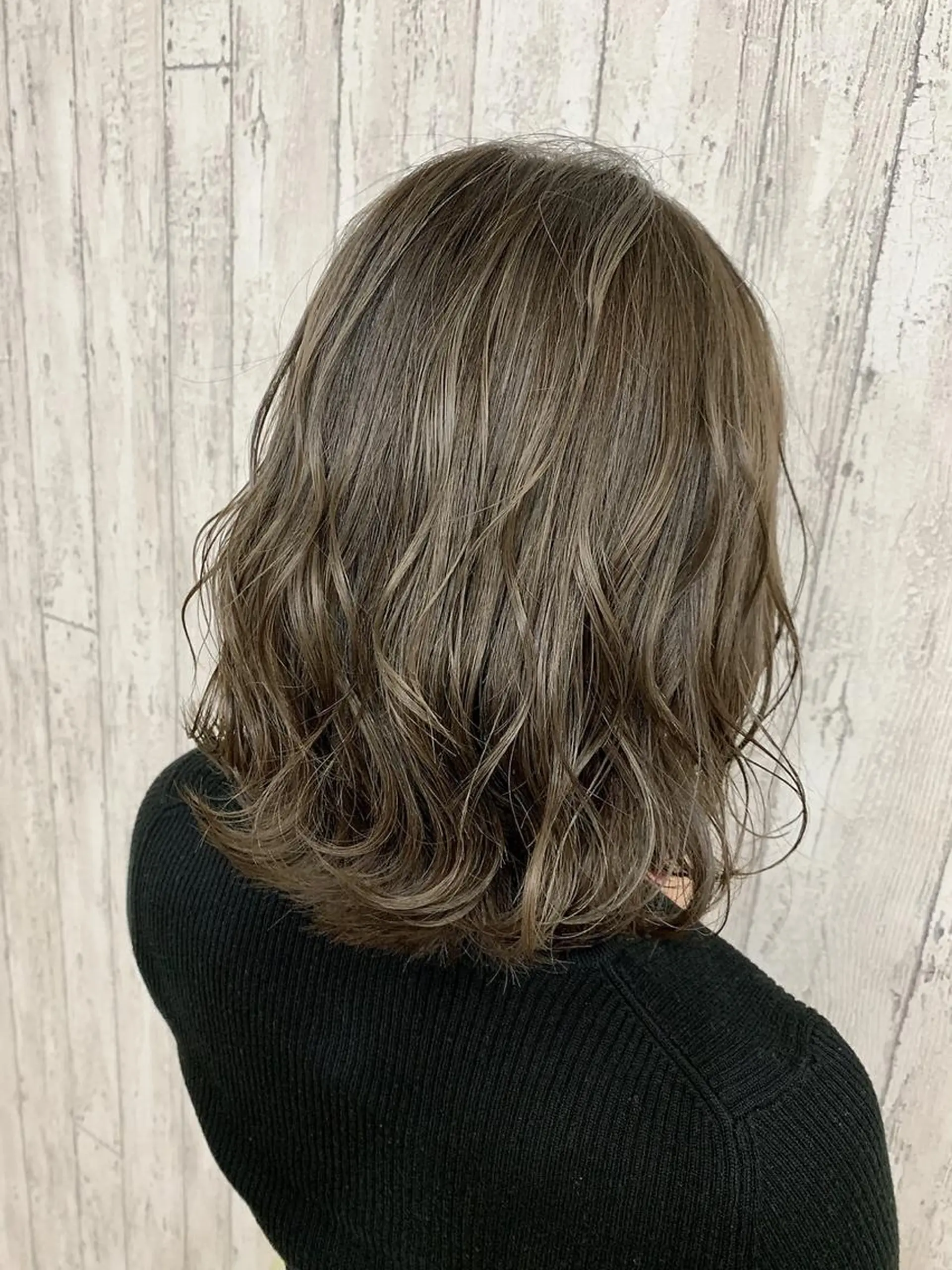 セミロング カラー 🌿nudeカラー/ レイヤー/藤原🌿のヘアスタイル