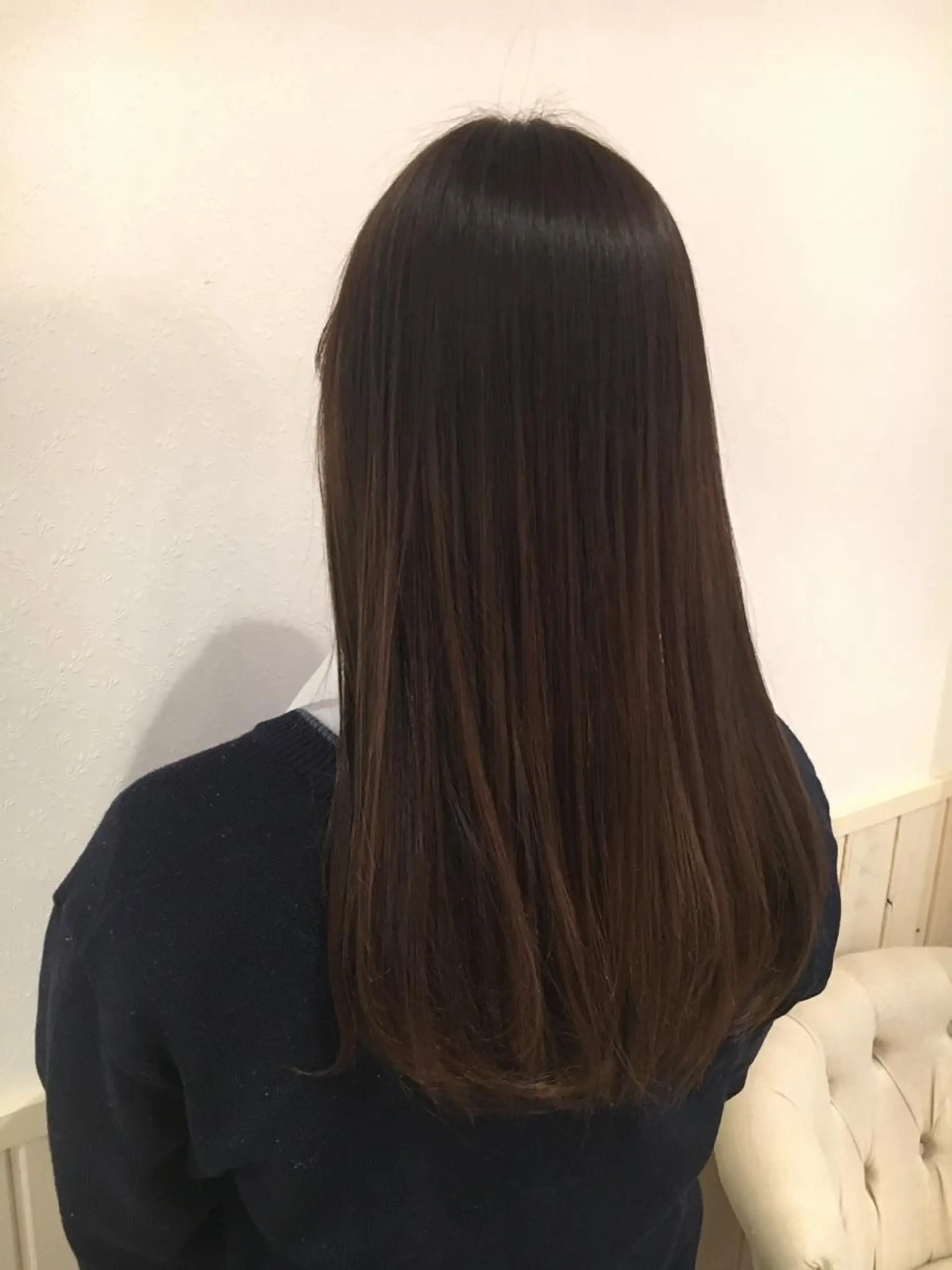 ロング パーマ トリートメント 宮内 真乃のヘアスタイル