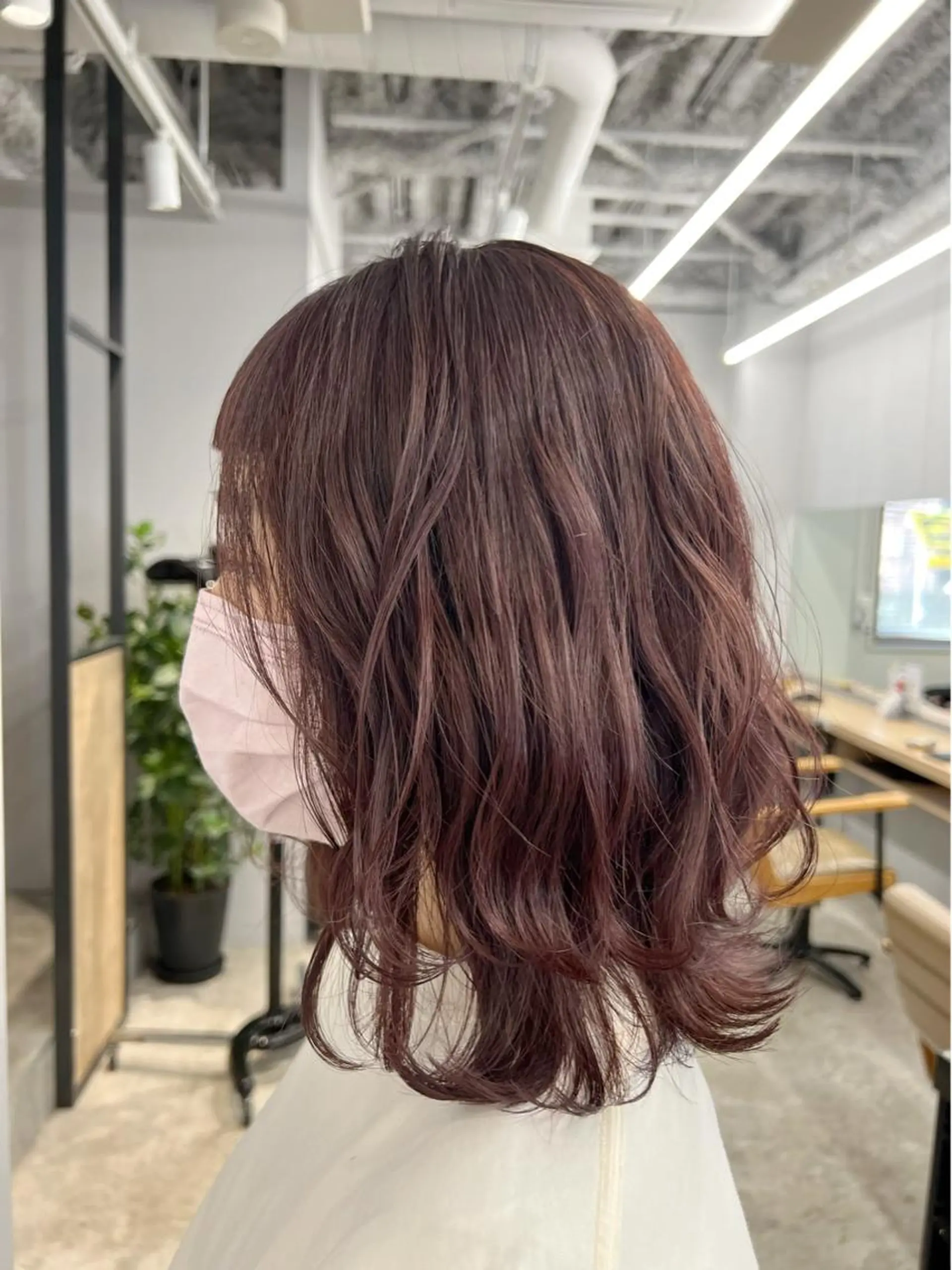 ミディアム カラー ラベンダーカラー 代表　YUKI ☆のヘアスタイル