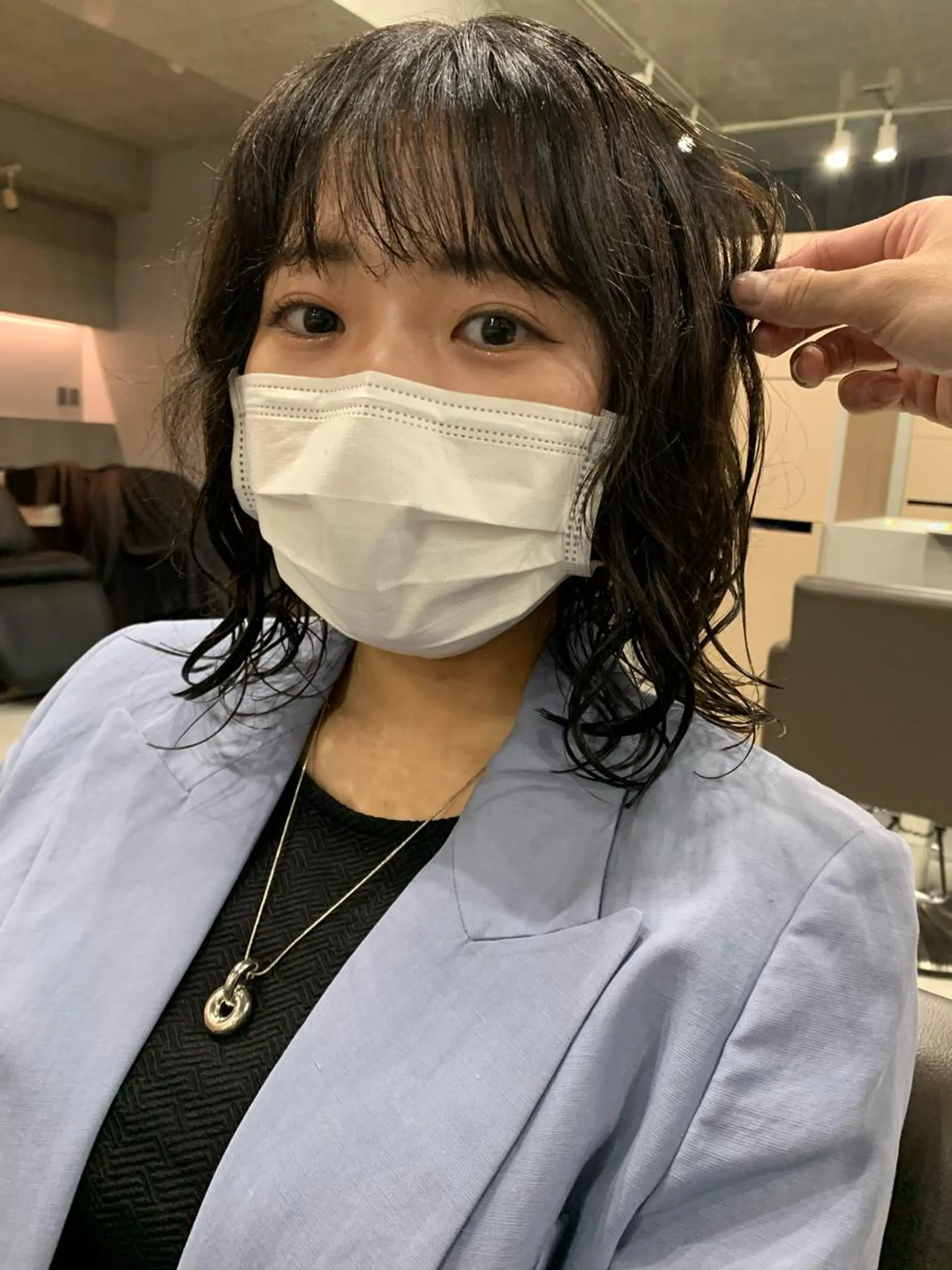 パーマ ボブパーマコテ巻き風 パーマNo1深江秀平のヘアスタイル