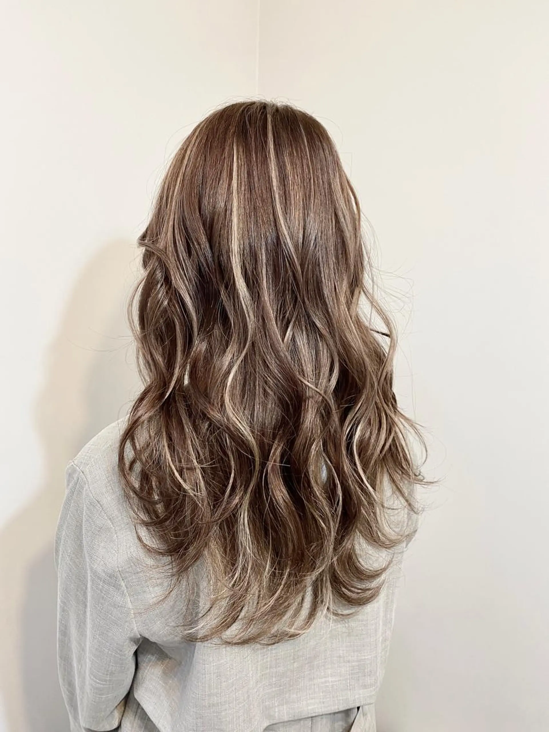 ロング ブリーチ毛対応酸性 ストレート🌈サキのヘアスタイル