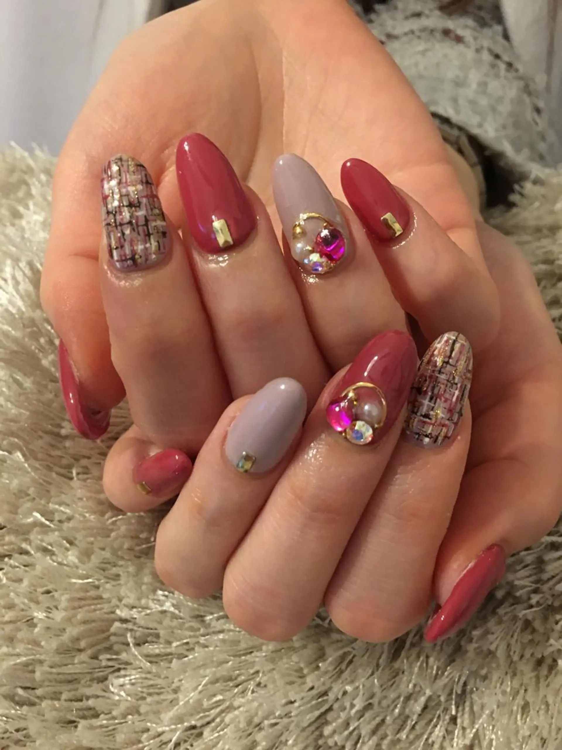 ネイル ハンドネイル 星 亜也加のネイルデザイン