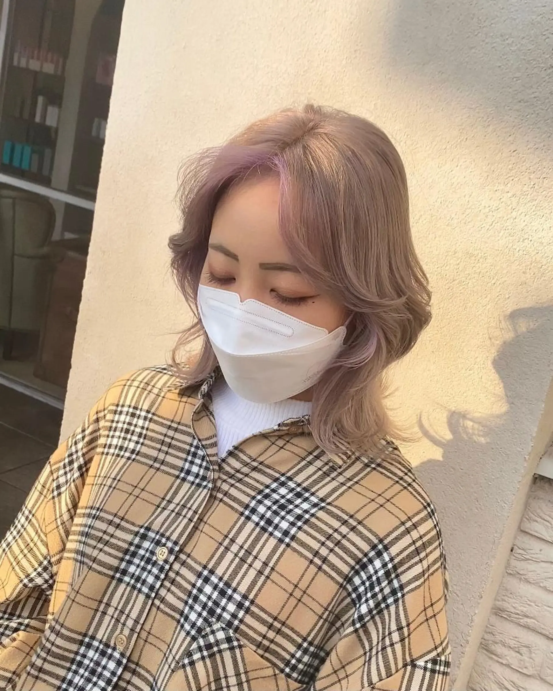 ミディアム カラー 高槻No.1🇰🇷 韓国ヘア 橋口陽太のヘアスタイル