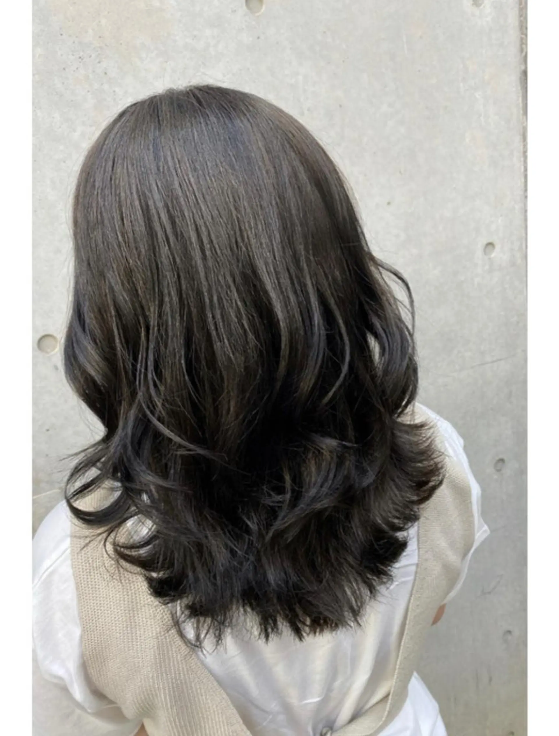 ミディアム カラー kico home 肥後橋店所属・似合わせレイヤー 阿波座/ふじむらのヘアスタイル