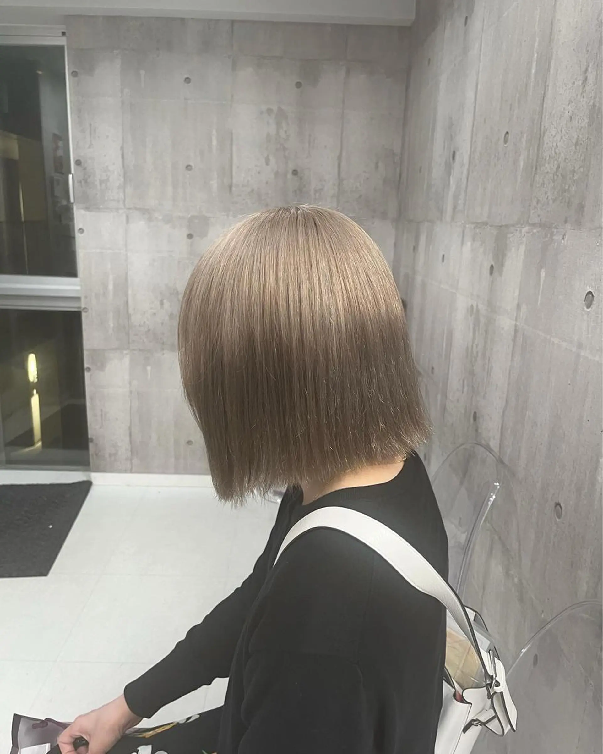 ショート カラー ブリーチ ケアブリーチ メンズ特化/パーマ/ 骨格矯正カット/真人のヘアスタイル