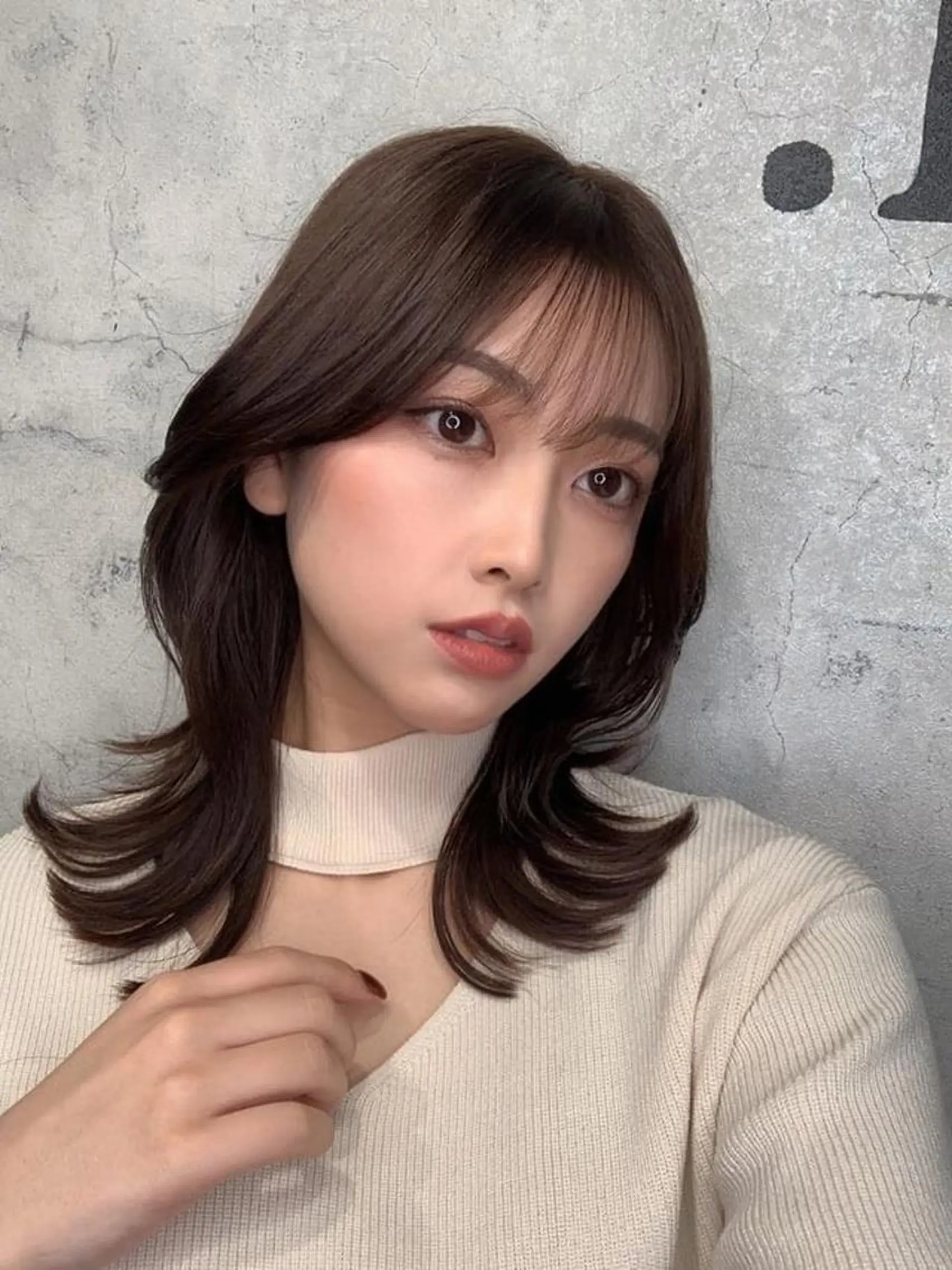 ミディアム カラー パーマ ヘアアレンジ メンズ キッズ ネイル マツエク・マツパ アイブロウ foi. フォワ所属・🇰🇷韓国トレンド ヘア🇰🇷高田のヘアスタイル