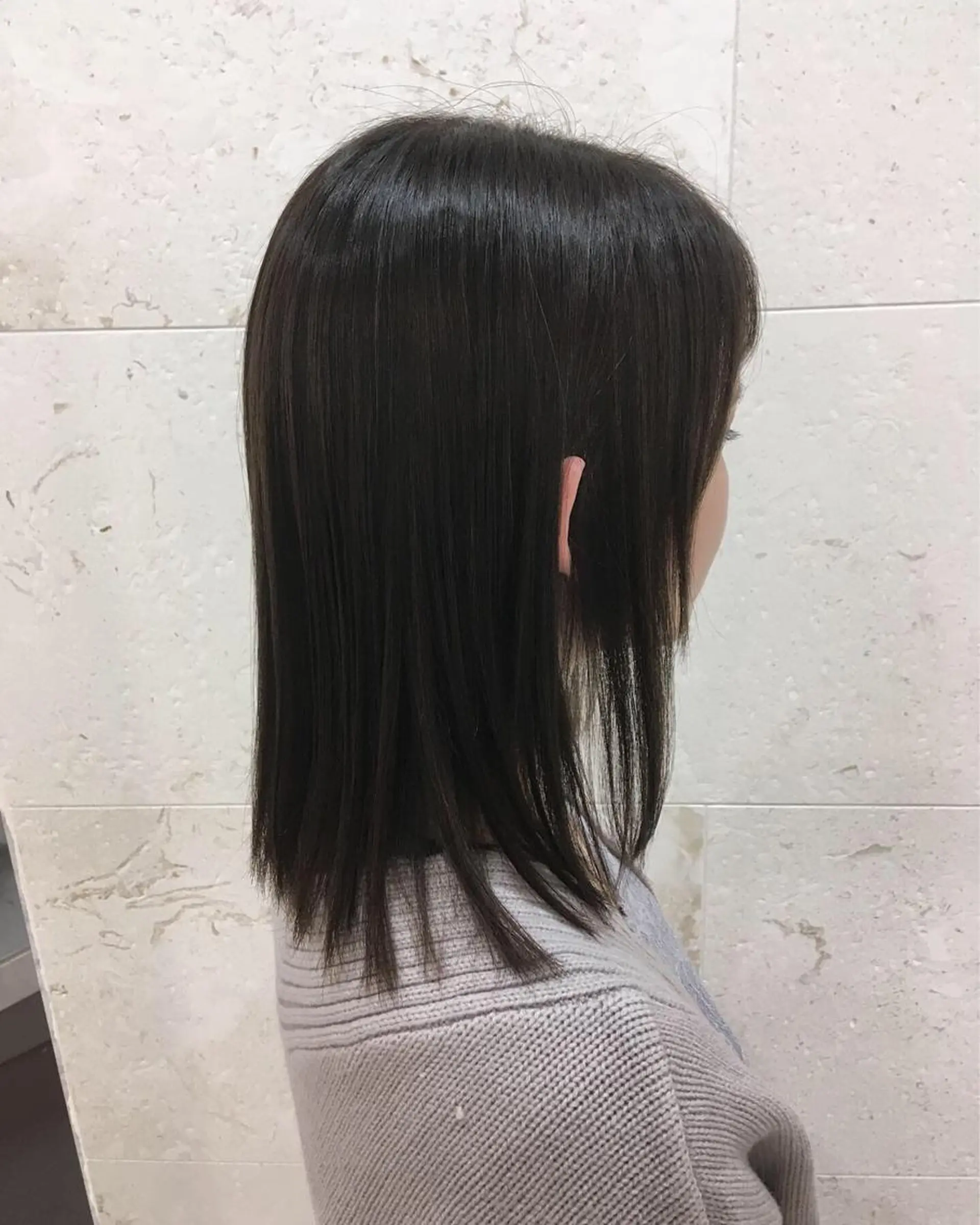 セミロング カラー アディクシーカラー 斉藤 貴也のヘアスタイル